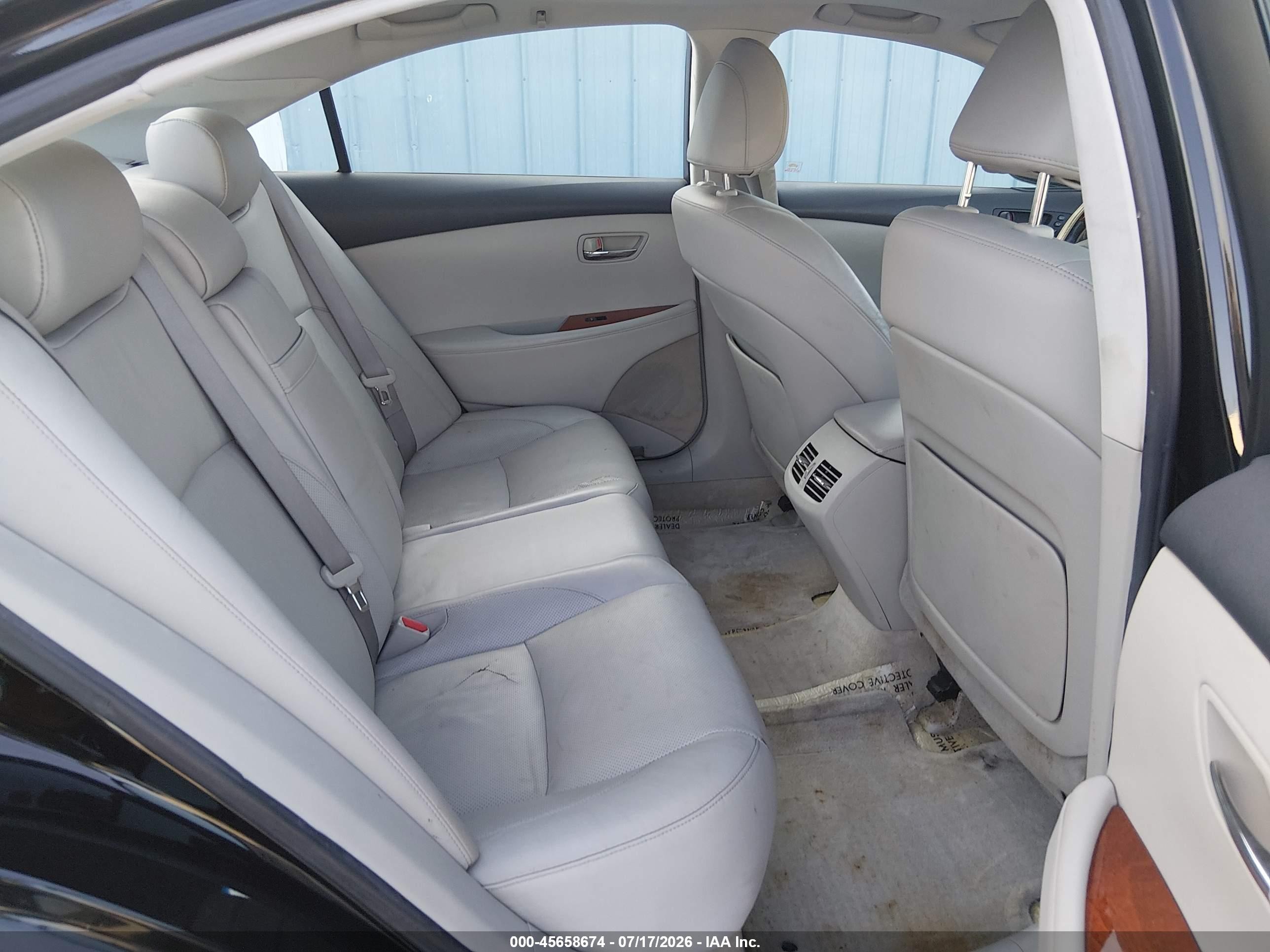 2007 Lexus Es 350   Черный vin: JTHBJ46G172006940