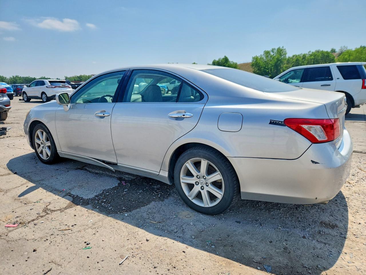 2007 Lexus Es 350 Silver vin: JTHBJ46G172018635