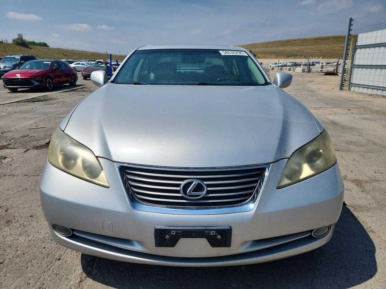 2007 Lexus Es 350 Silver vin: JTHBJ46G172018635
