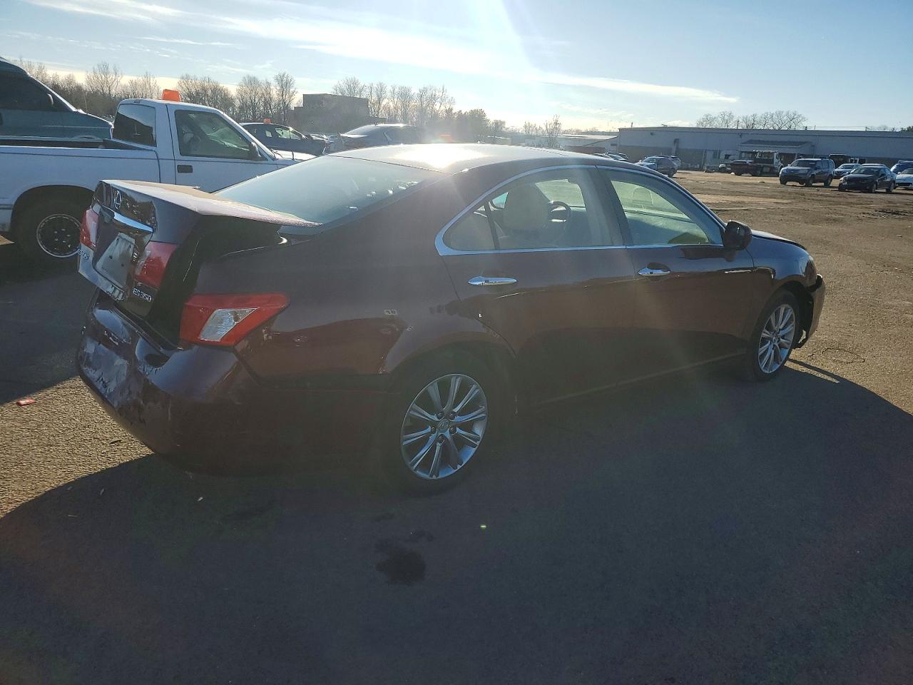 2007 Lexus Es 350 Бордовый vin: JTHBJ46G172019686