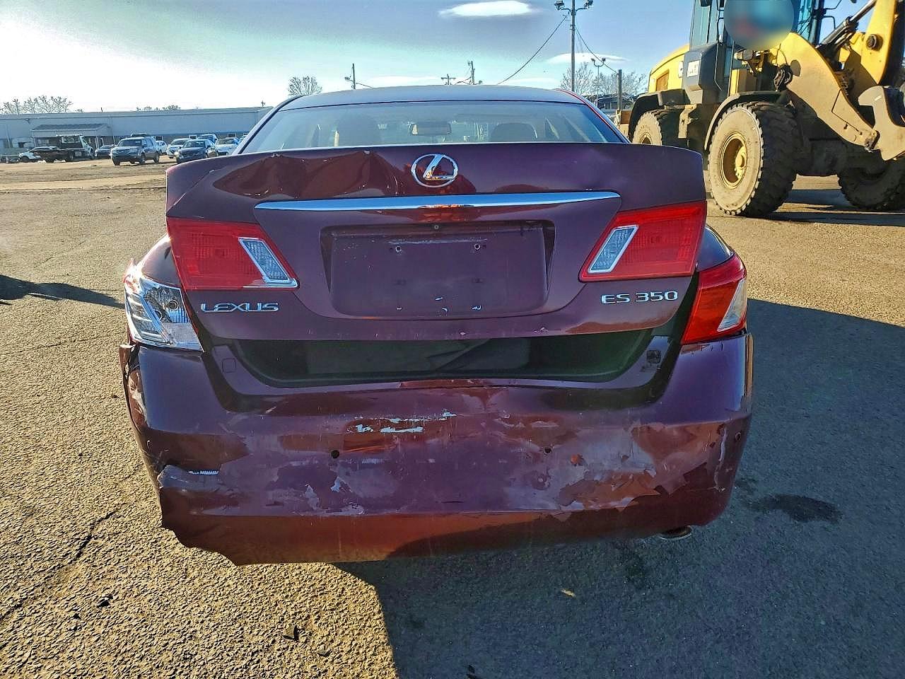 2007 Lexus Es 350 Бордовый vin: JTHBJ46G172019686
