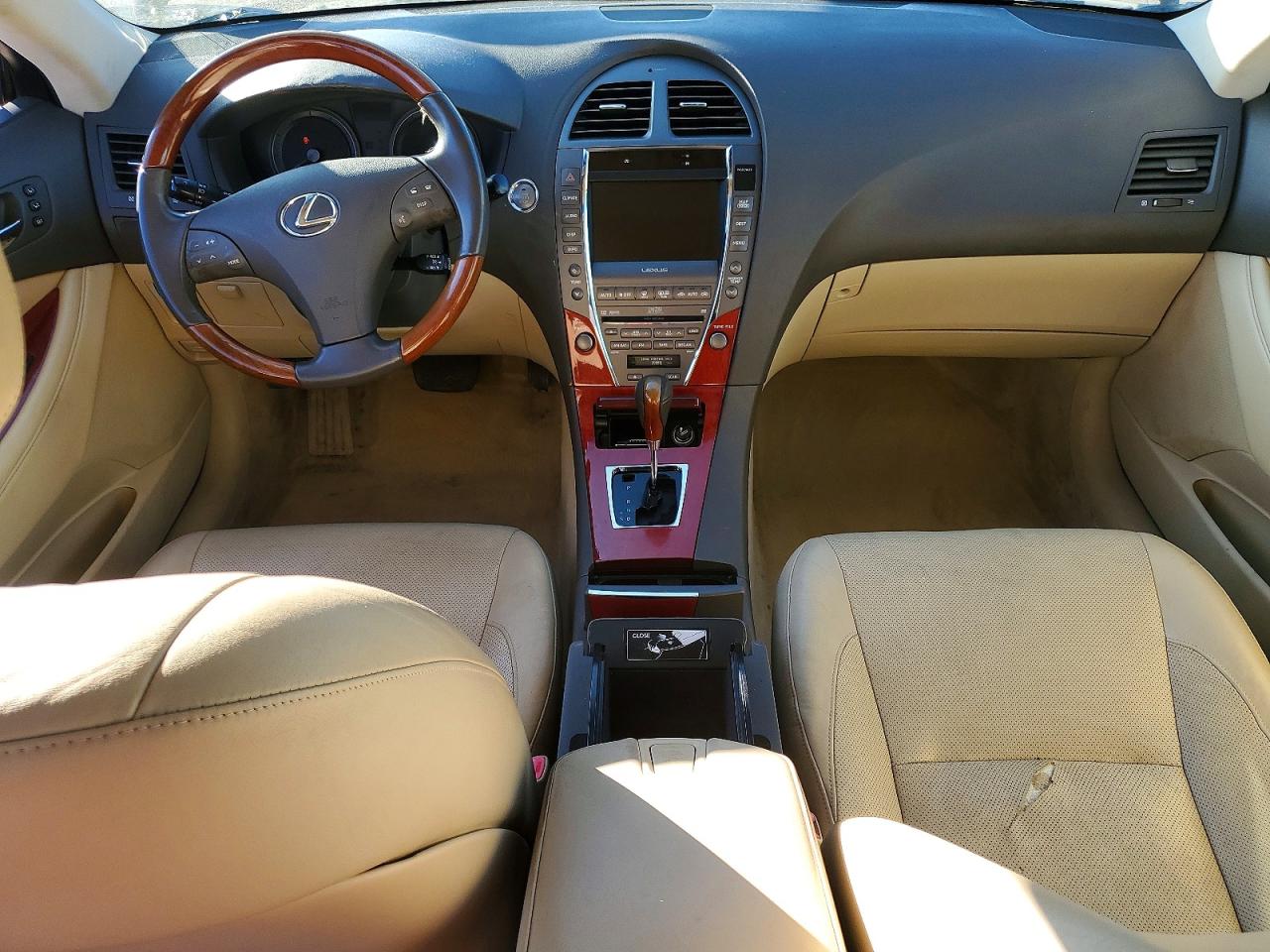 2007 Lexus Es 350 Бордовый vin: JTHBJ46G172019686
