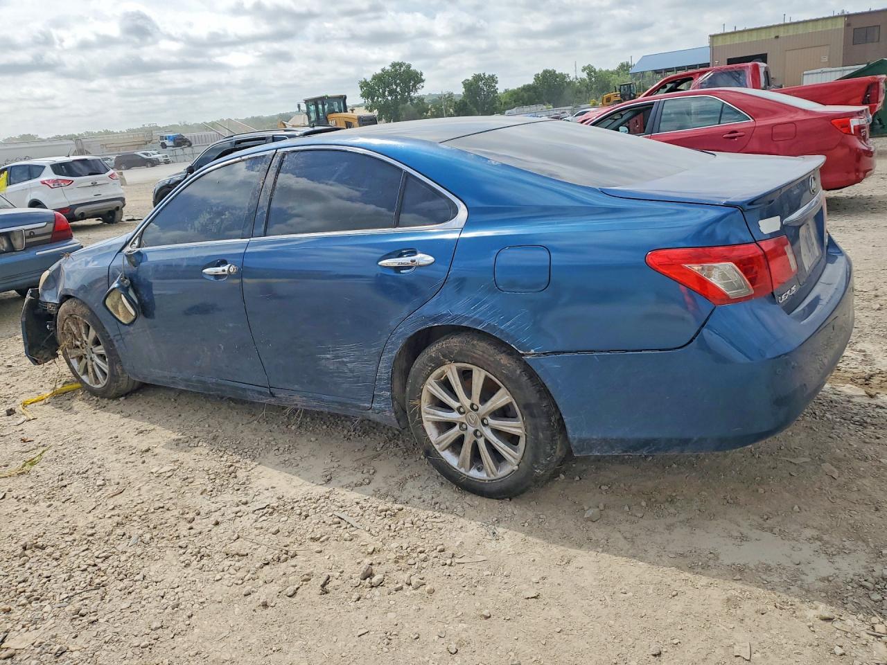 2007 Lexus Es 350 Синий vin: JTHBJ46G172033636