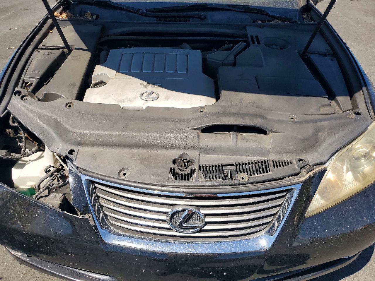 2007 Lexus Es 350 Черный vin: JTHBJ46G172042496