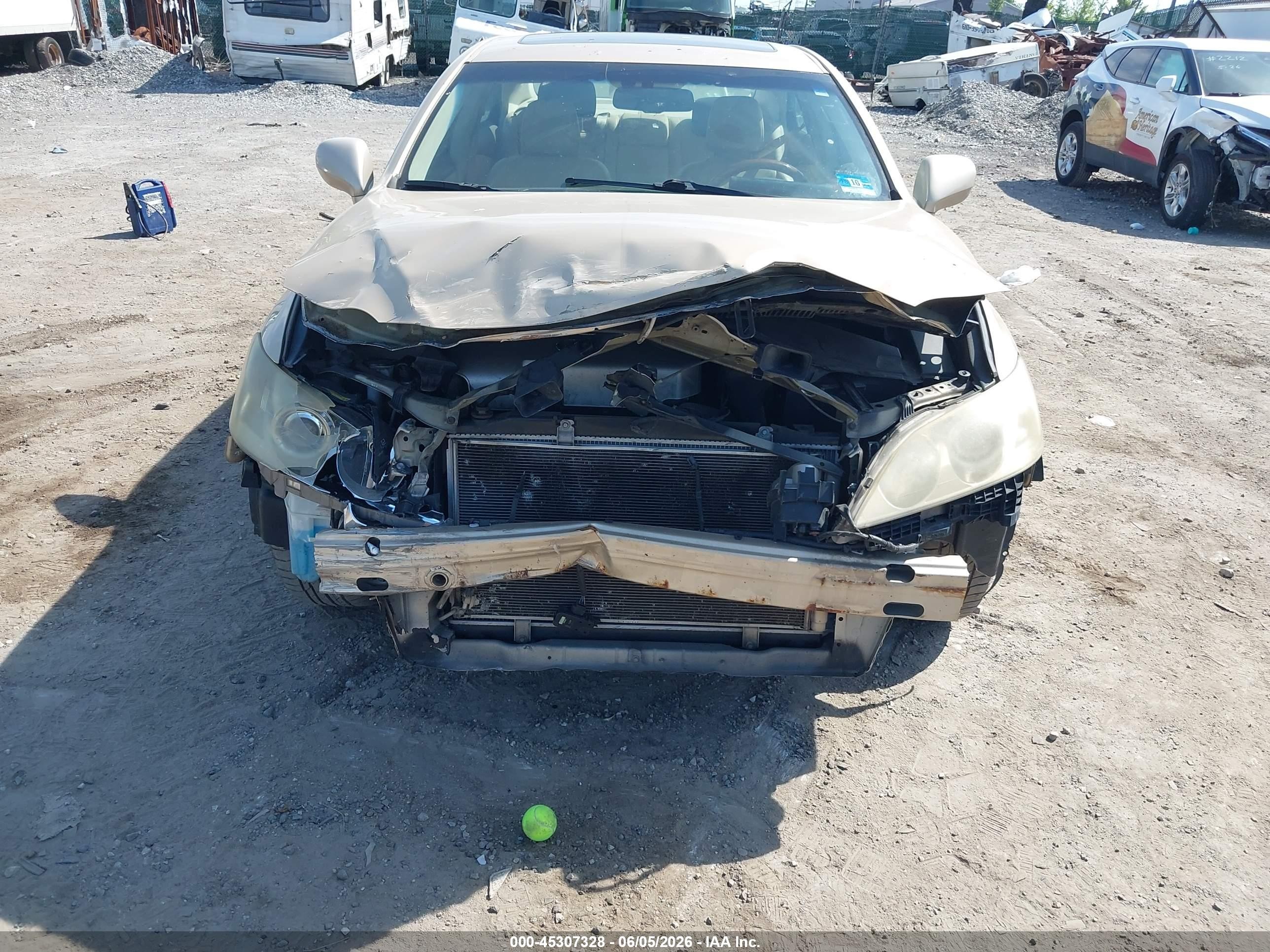 2007 Lexus Es 350   Gold vin: JTHBJ46G172048508