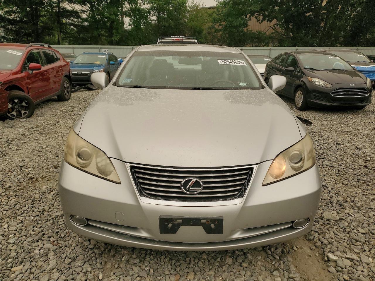 2007 Lexus Es 350 Silver vin: JTHBJ46G172054258