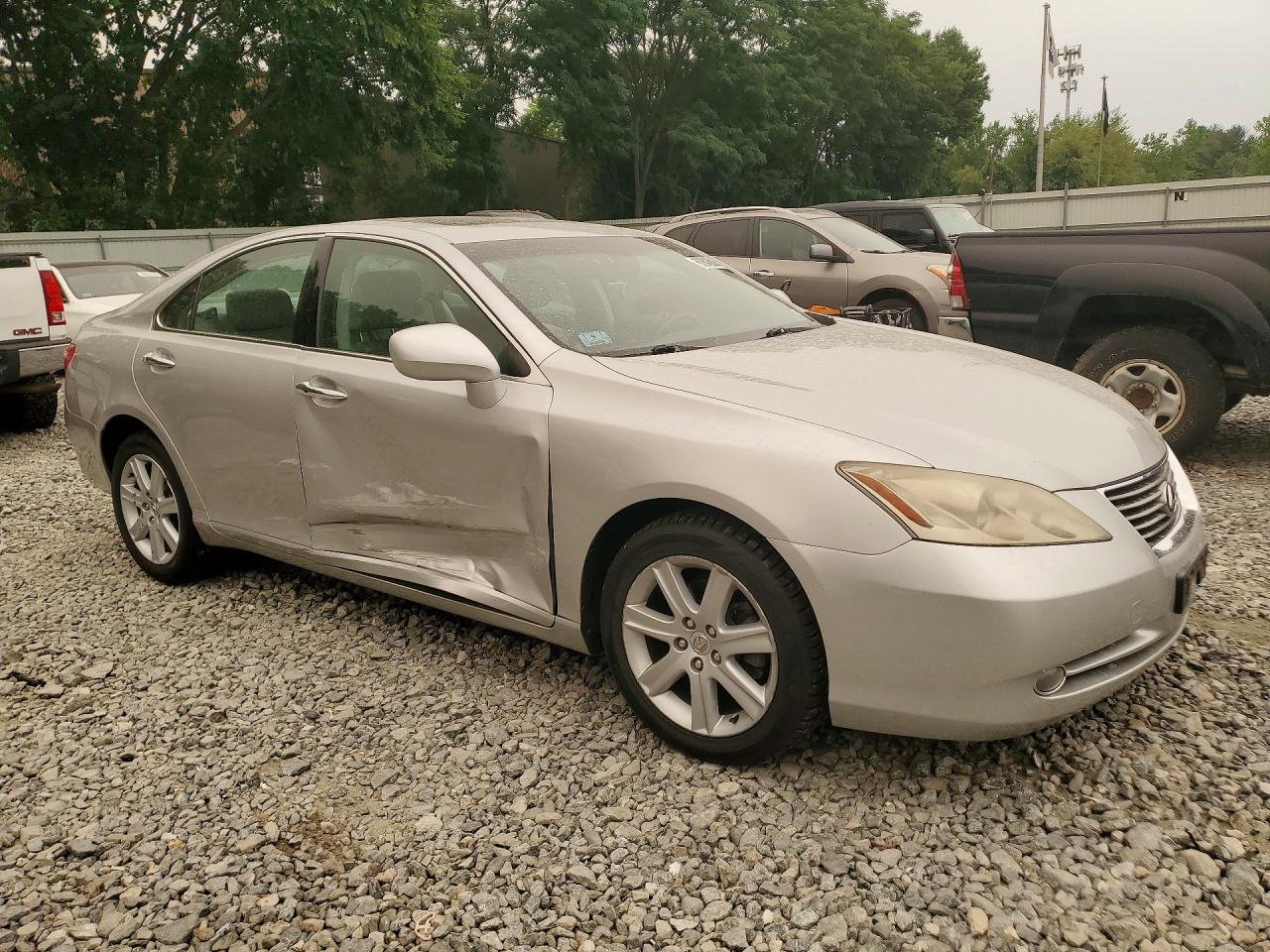 2007 Lexus Es 350 Silver vin: JTHBJ46G172054258