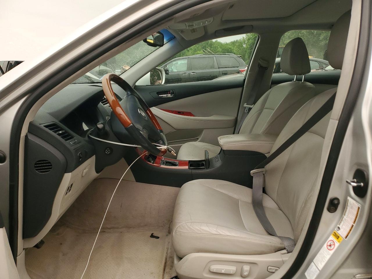 2007 Lexus Es 350 Silver vin: JTHBJ46G172054258