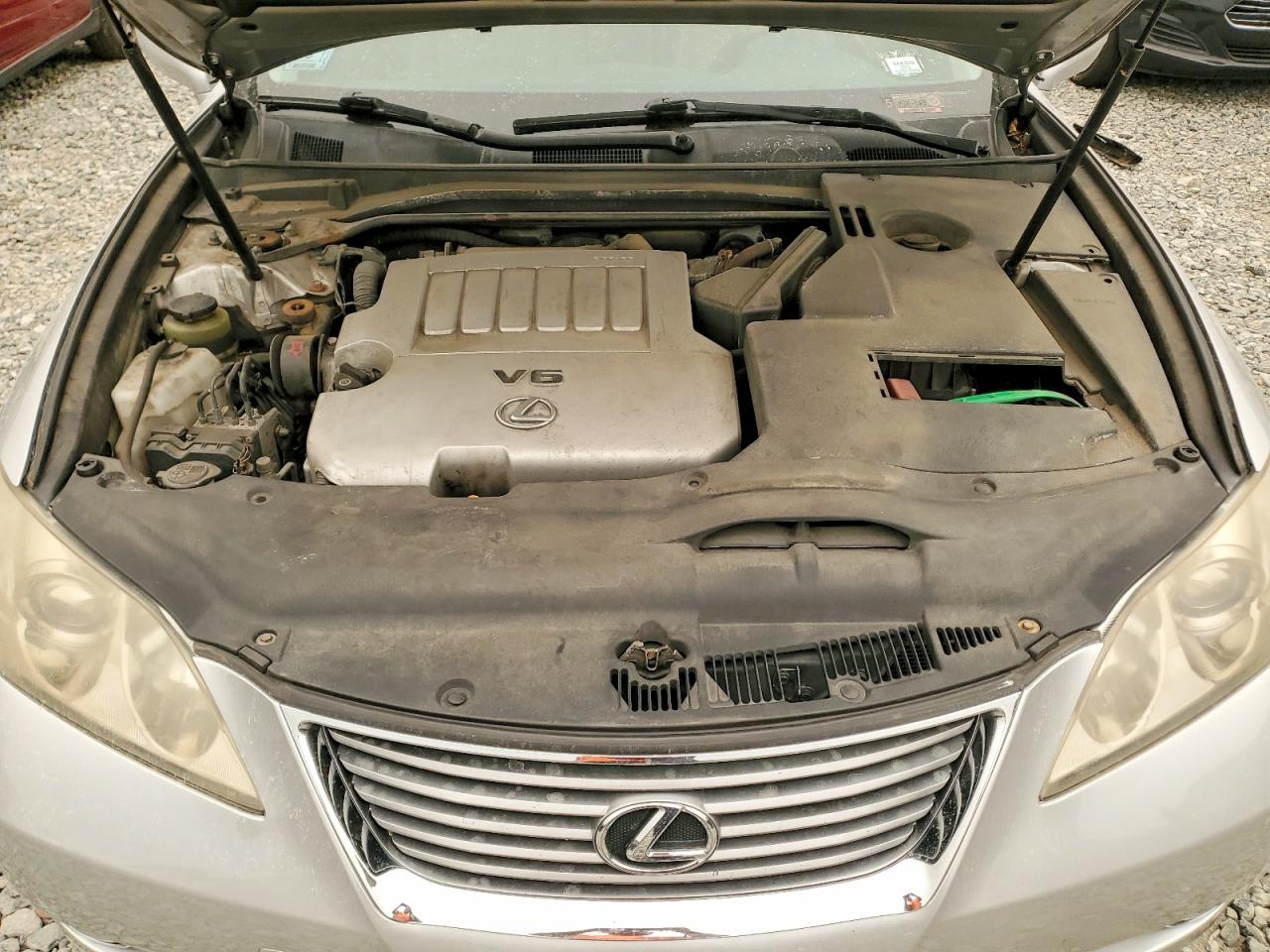 2007 Lexus Es 350 Silver vin: JTHBJ46G172054258