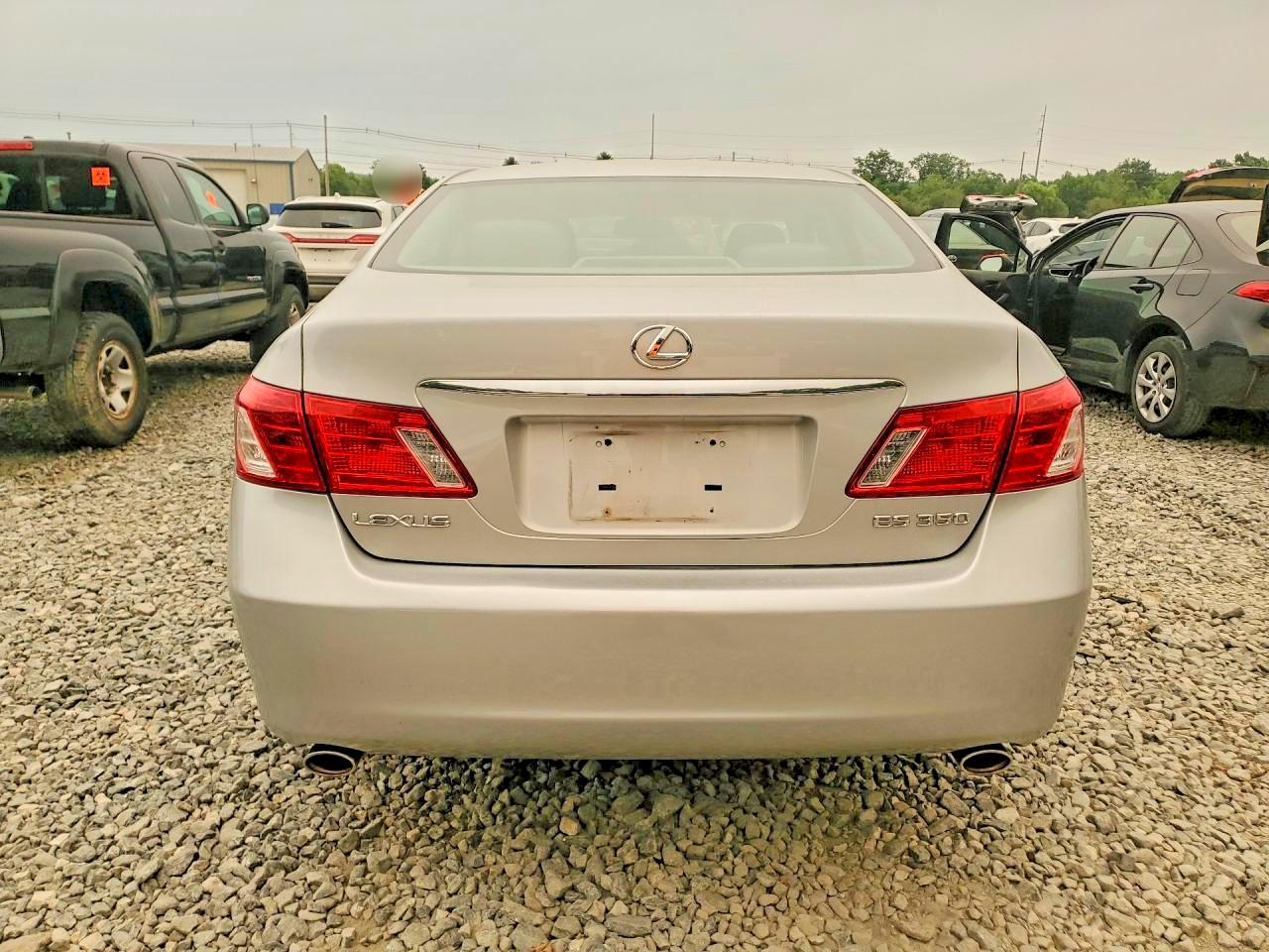 2007 Lexus Es 350 Silver vin: JTHBJ46G172054258