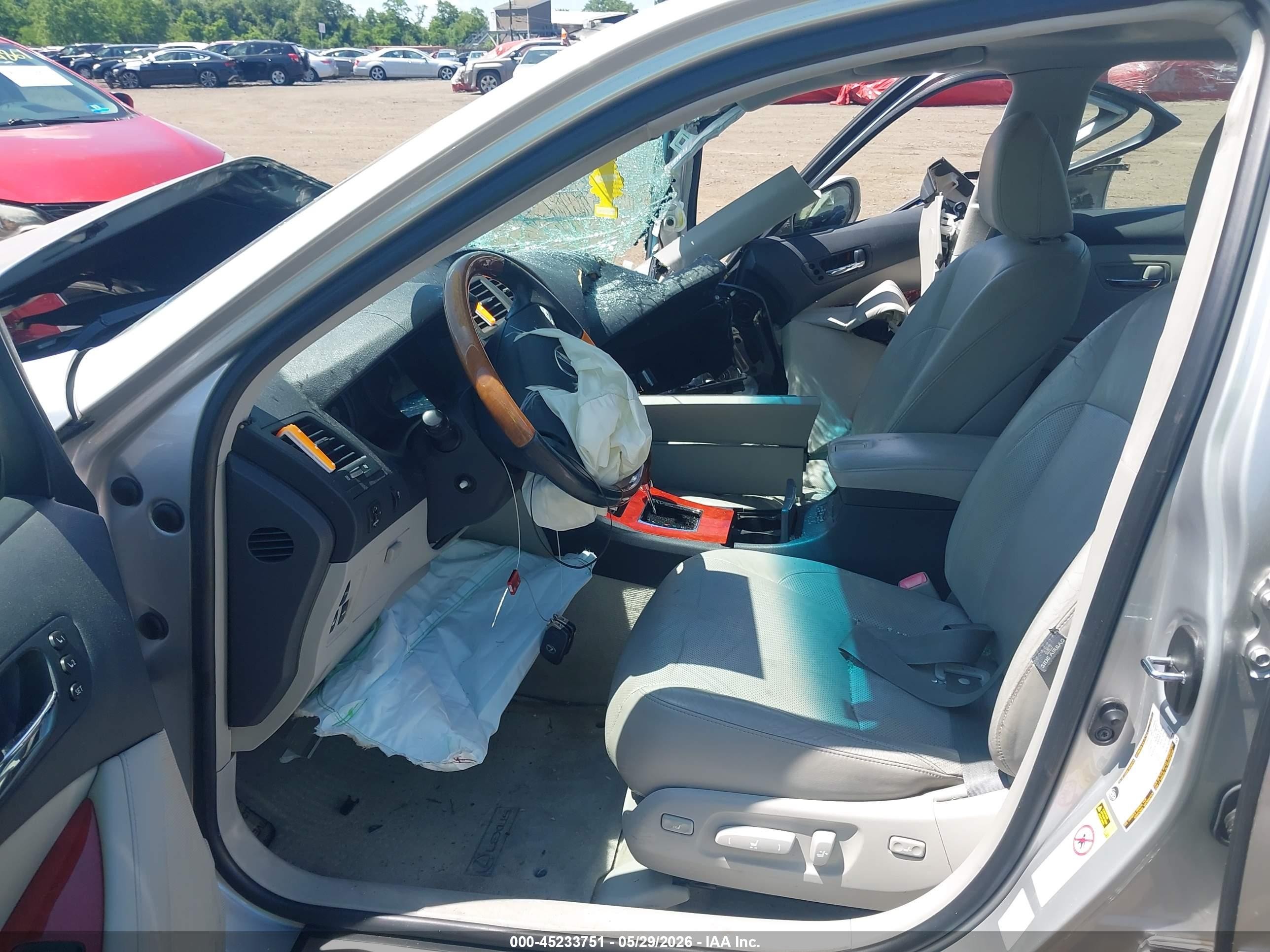 2007 Lexus Es 350   Silver vin: JTHBJ46G172055684
