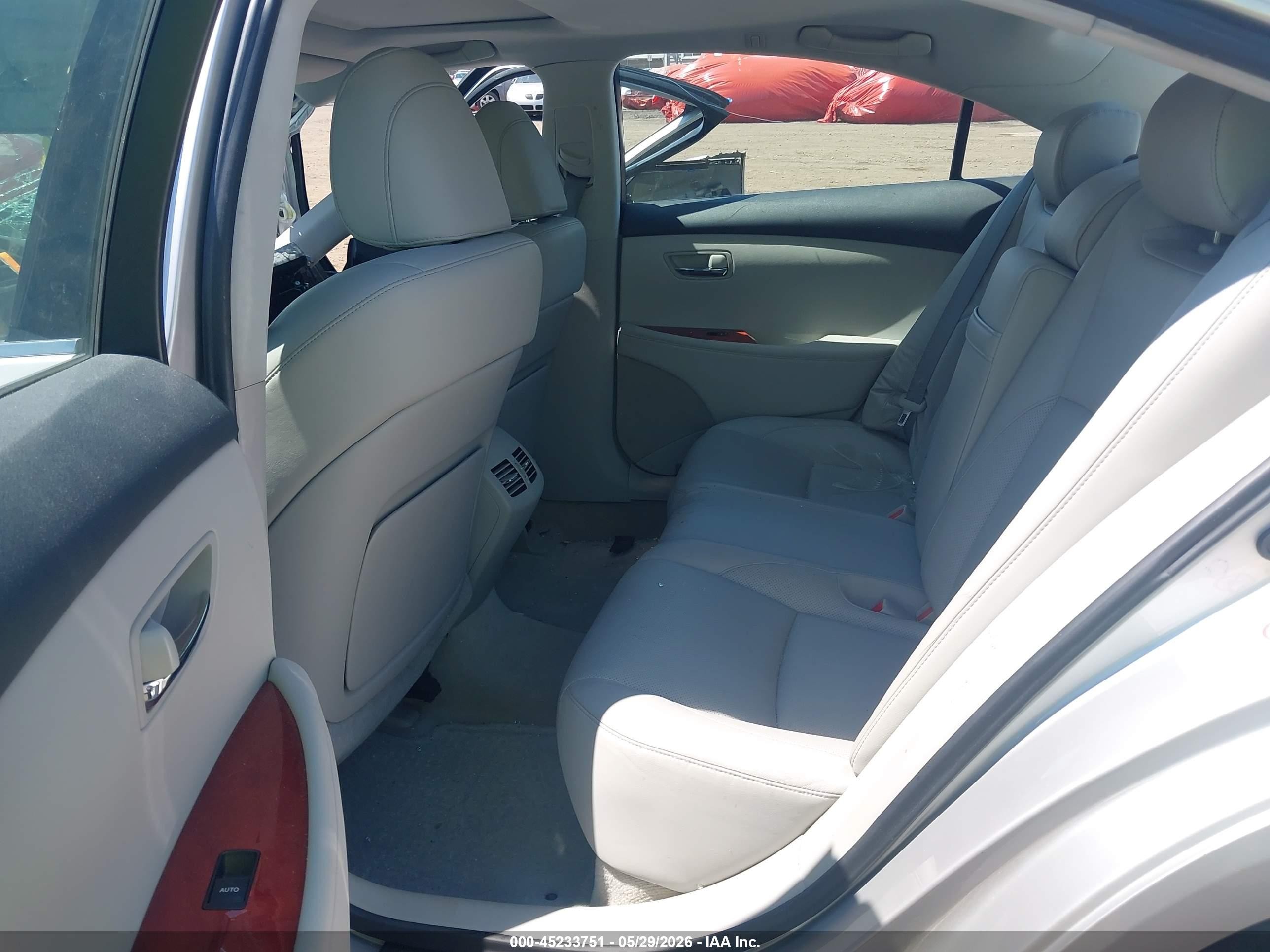 2007 Lexus Es 350   Silver vin: JTHBJ46G172055684