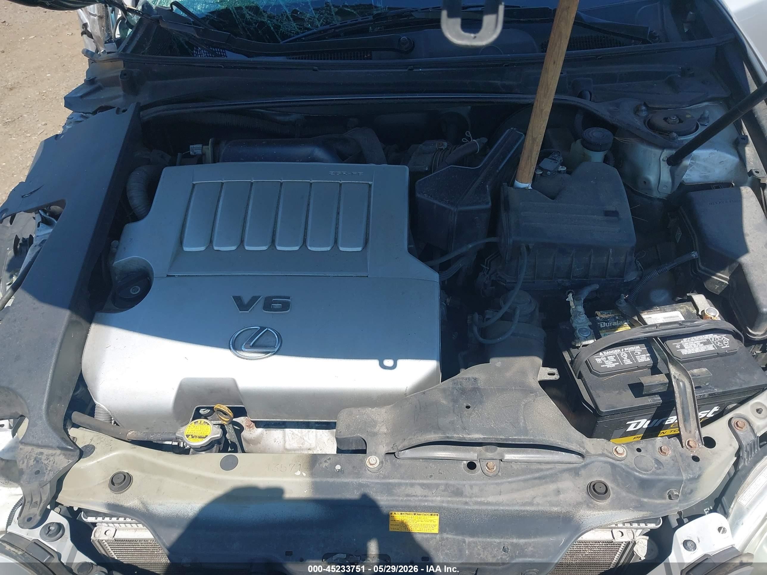 2007 Lexus Es 350   Silver vin: JTHBJ46G172055684