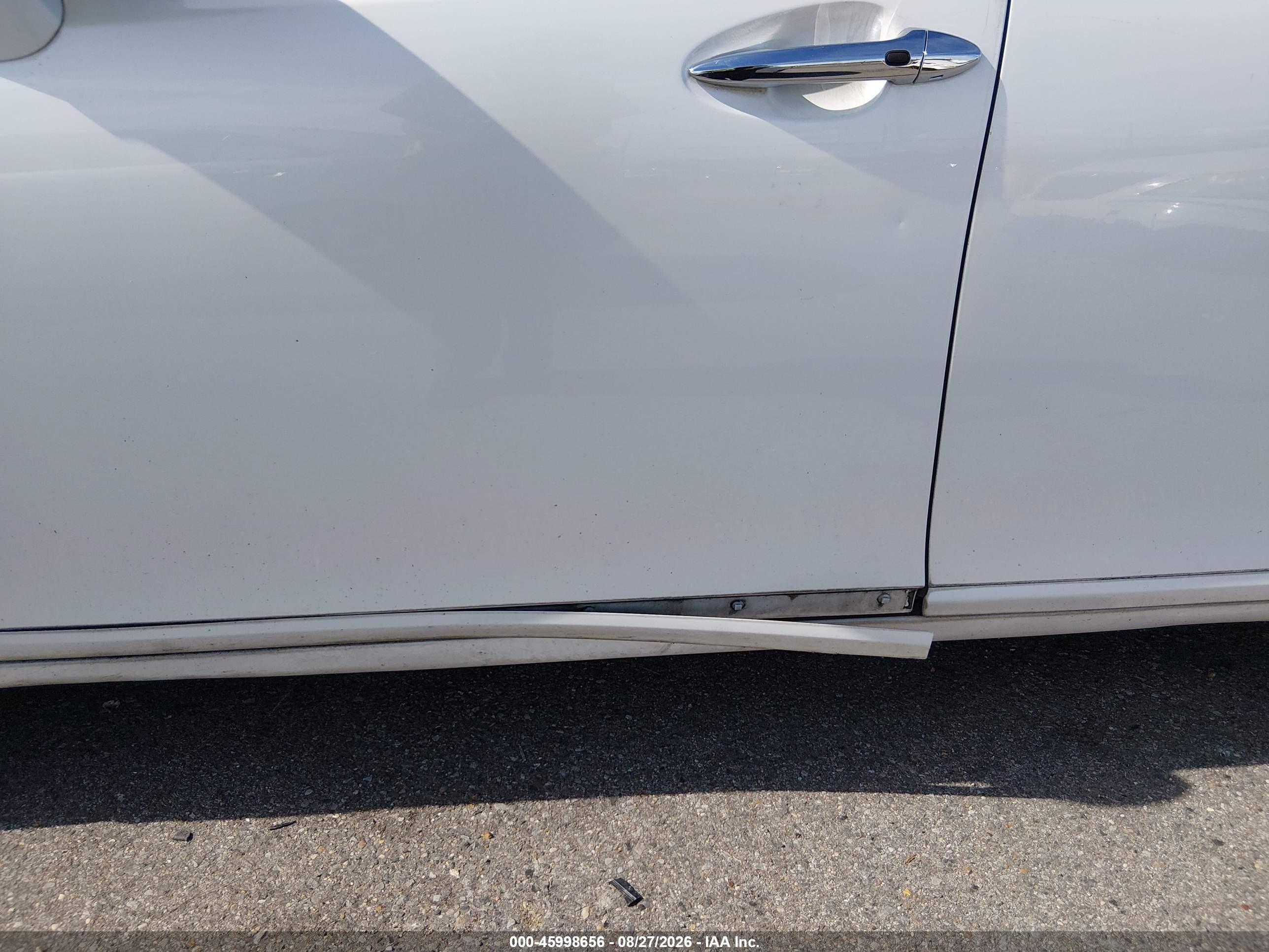 2007 Lexus Es 350   Белый vin: JTHBJ46G172056091