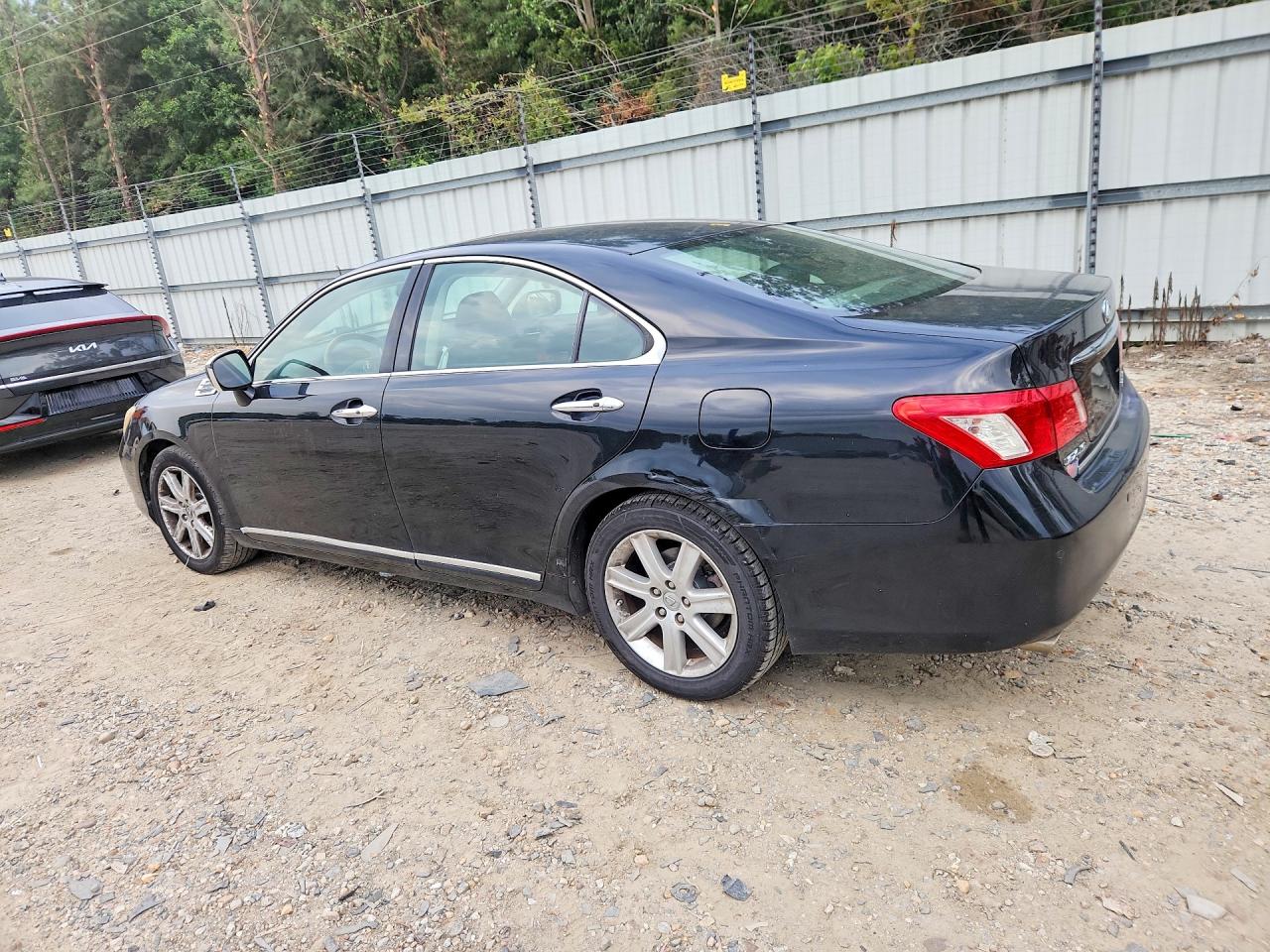2007 Lexus Es 350 Black vin: JTHBJ46G172059122