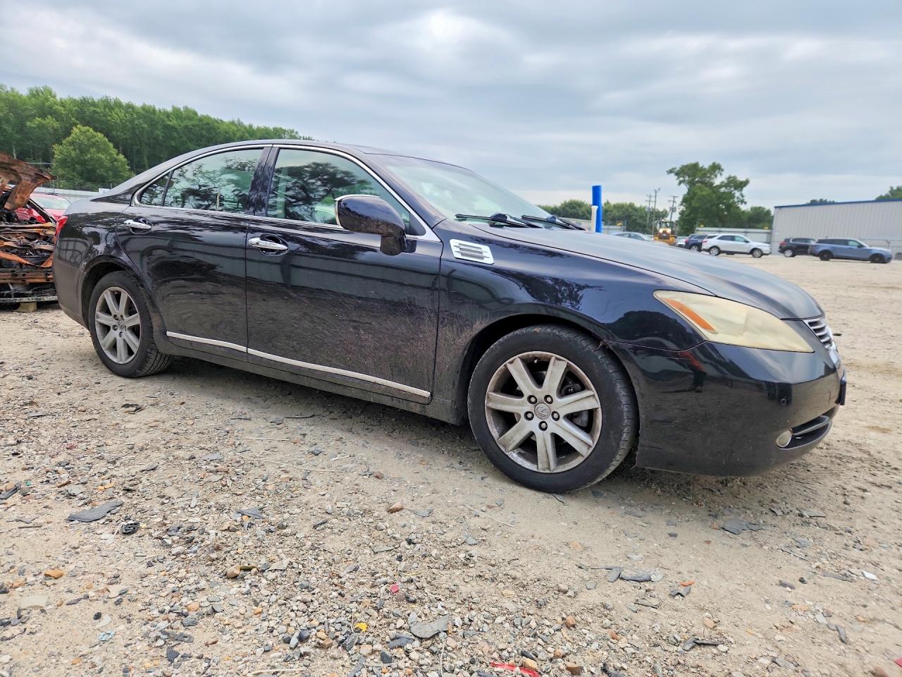 2007 Lexus Es 350 Black vin: JTHBJ46G172059122