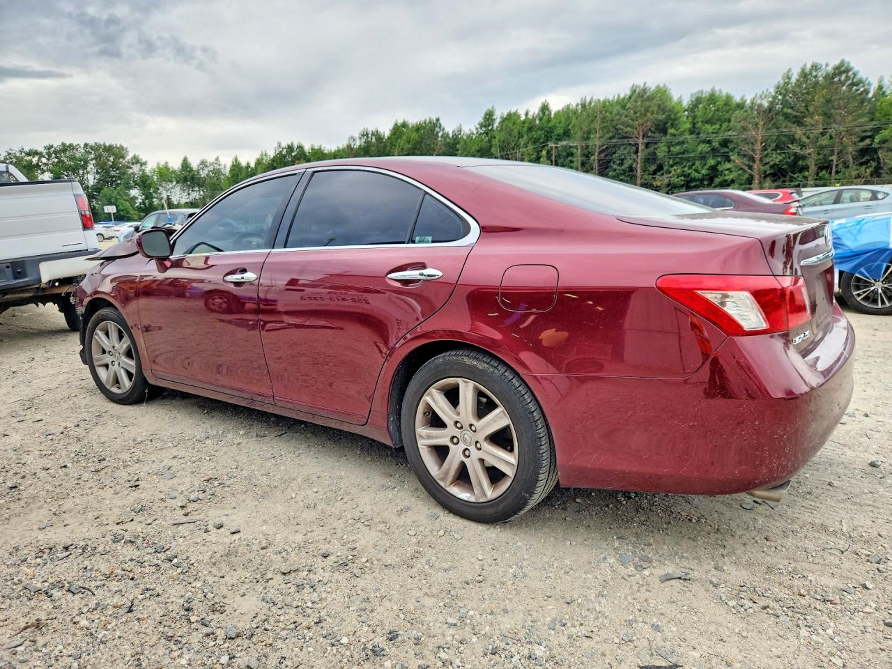 2007 Lexus Es 350 Burgundy vin: JTHBJ46G172062280
