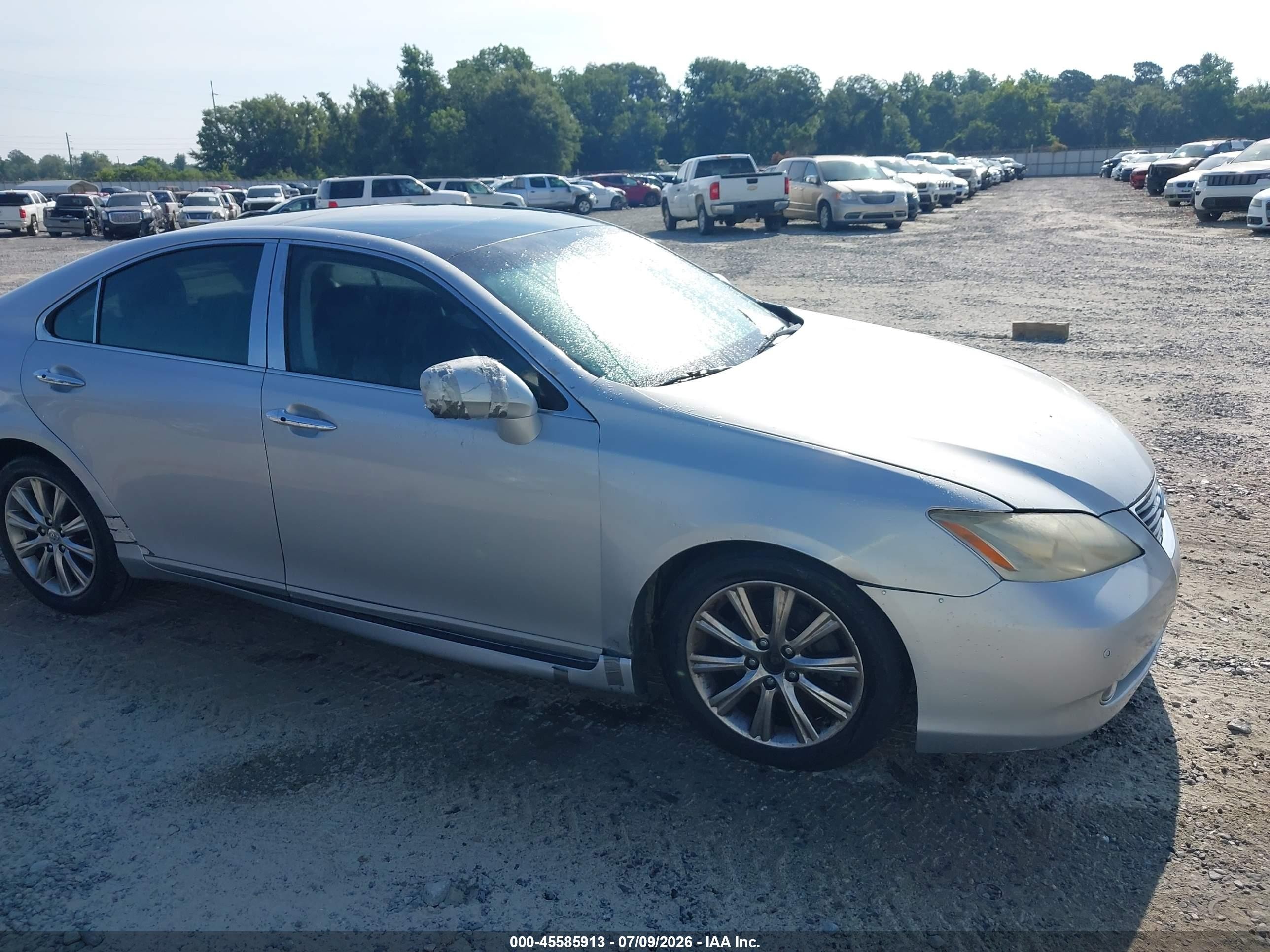 2007 Lexus Es 350   Silver vin: JTHBJ46G172064255