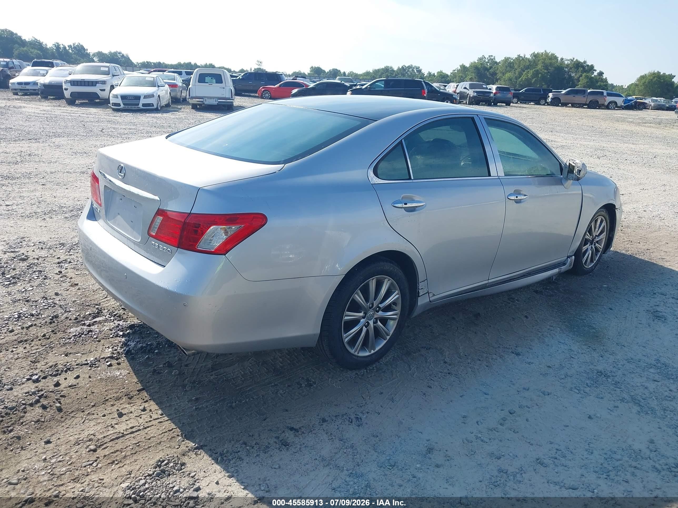 2007 Lexus Es 350   Silver vin: JTHBJ46G172064255