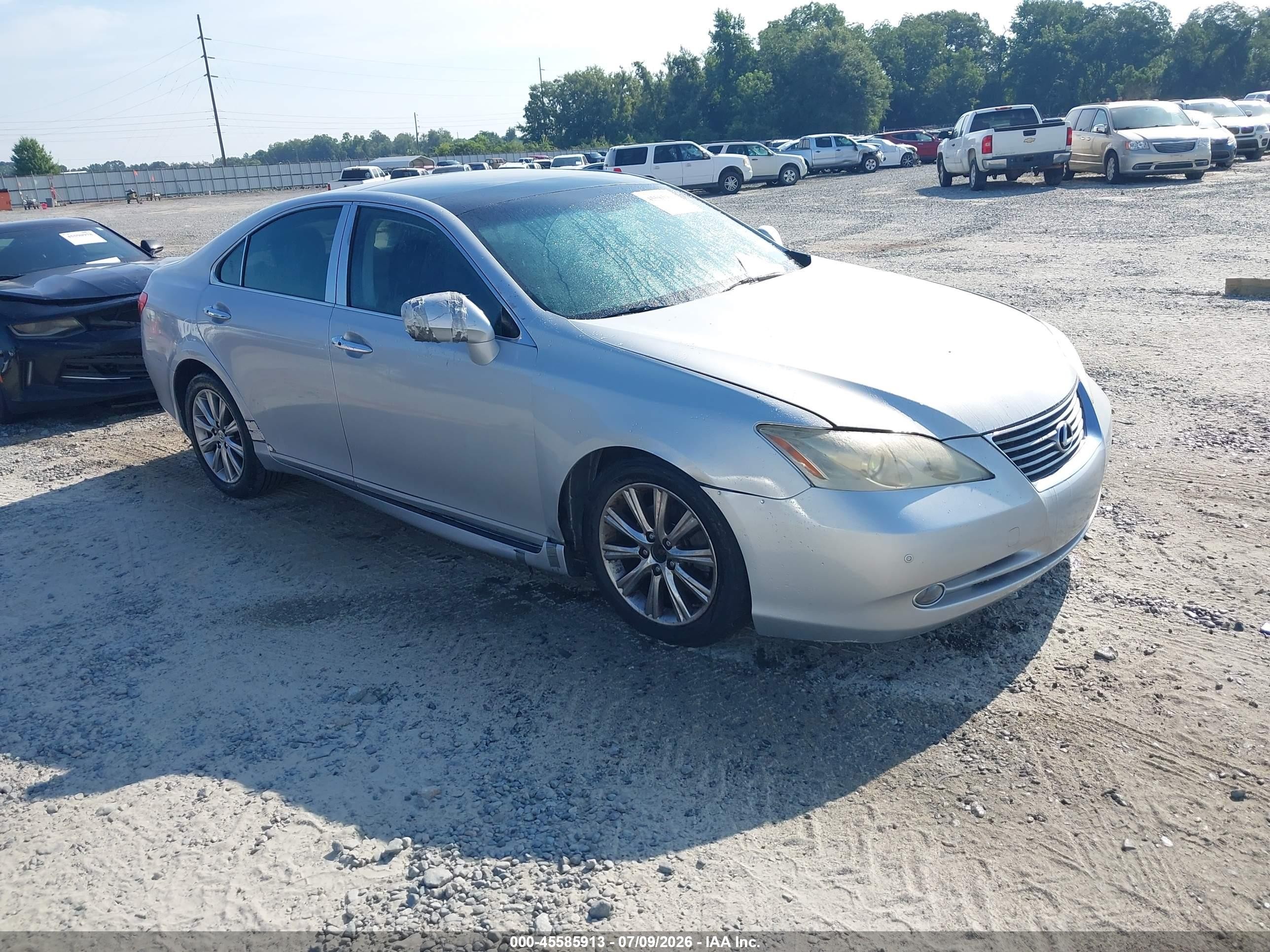 2007 Lexus Es 350   Silver vin: JTHBJ46G172064255
