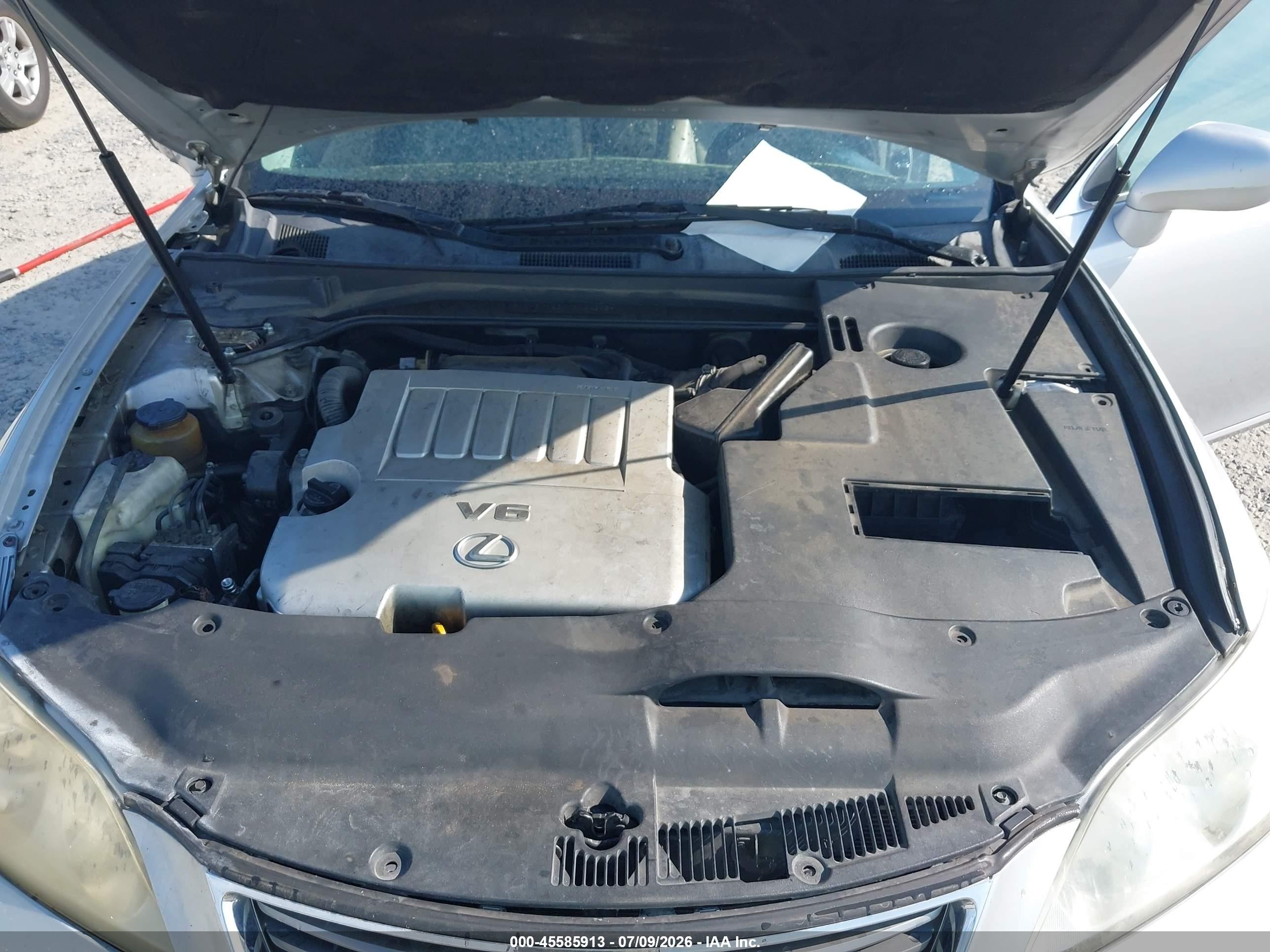 2007 Lexus Es 350   Silver vin: JTHBJ46G172064255