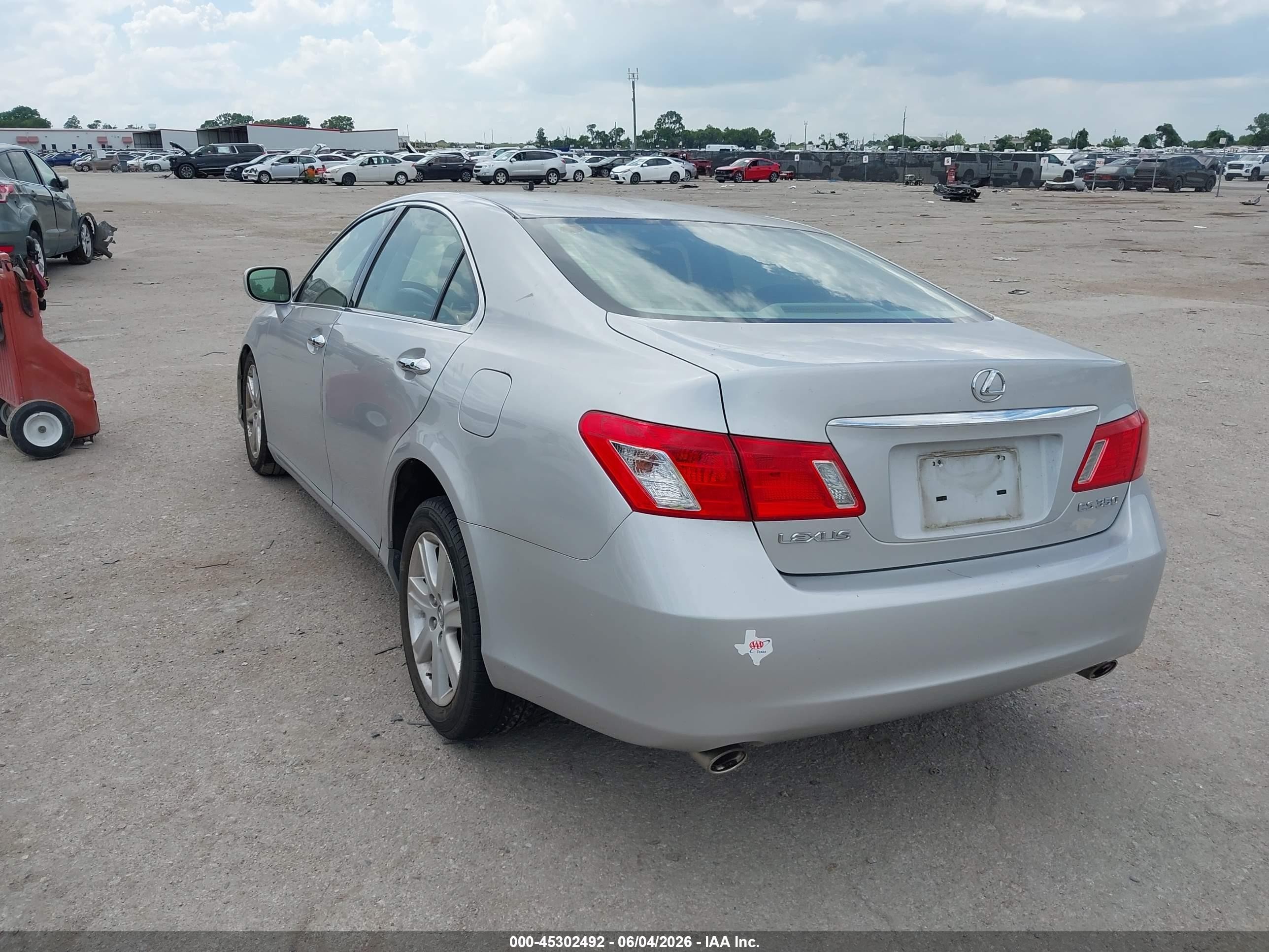 2007 Lexus Es 350 Silver vin: JTHBJ46G172071917
