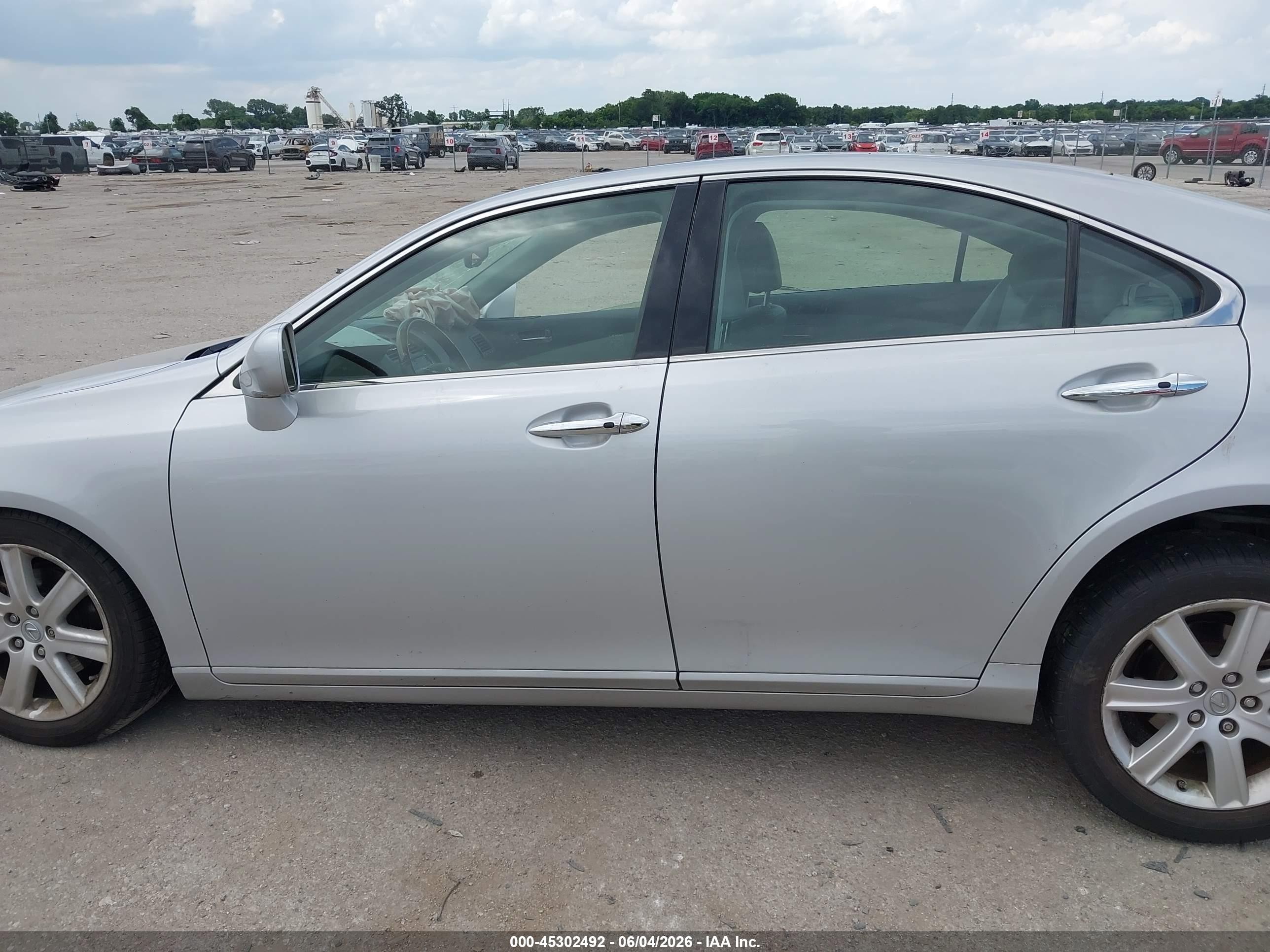 2007 Lexus Es 350 Silver vin: JTHBJ46G172071917