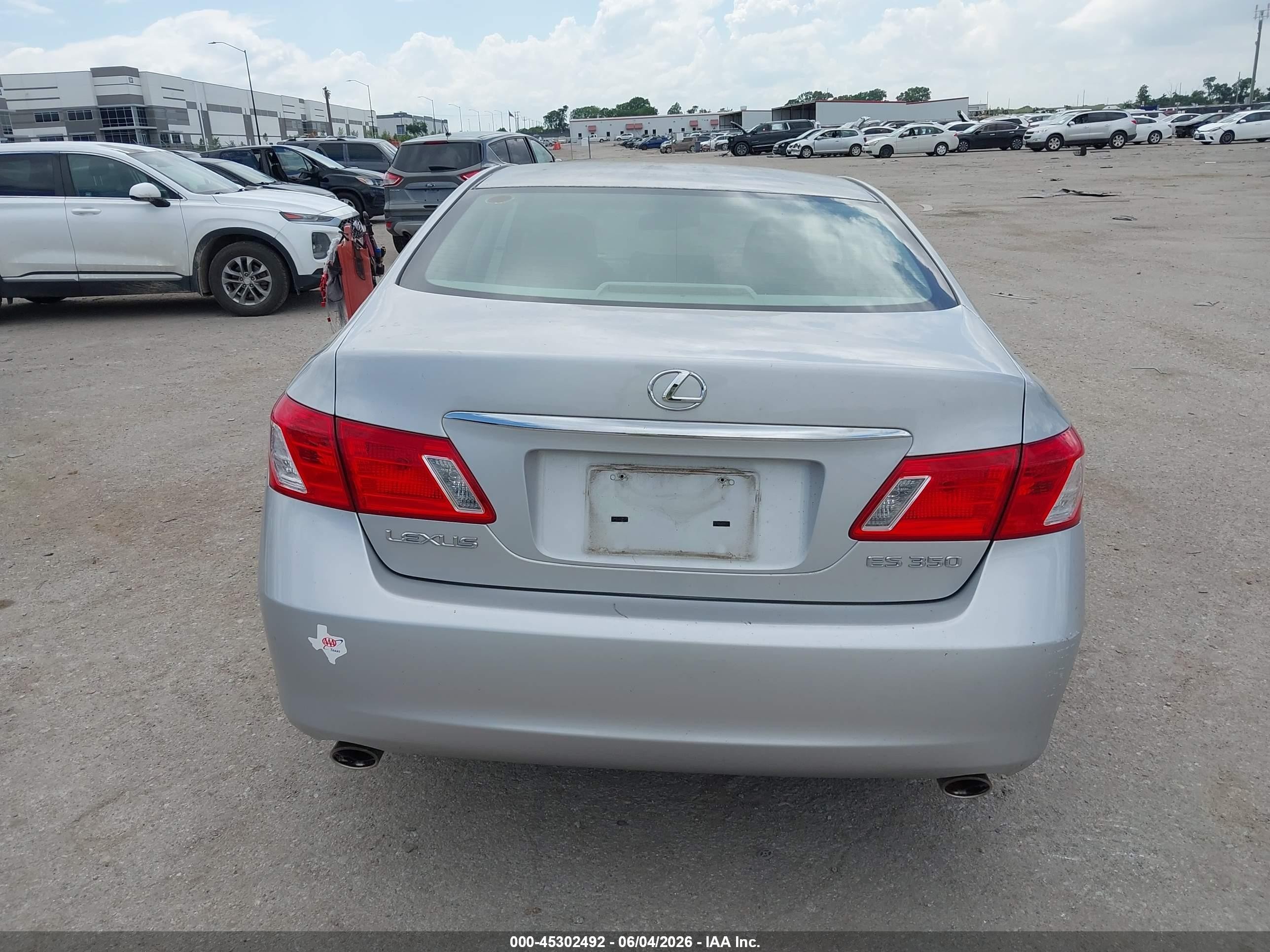 2007 Lexus Es 350 Silver vin: JTHBJ46G172071917