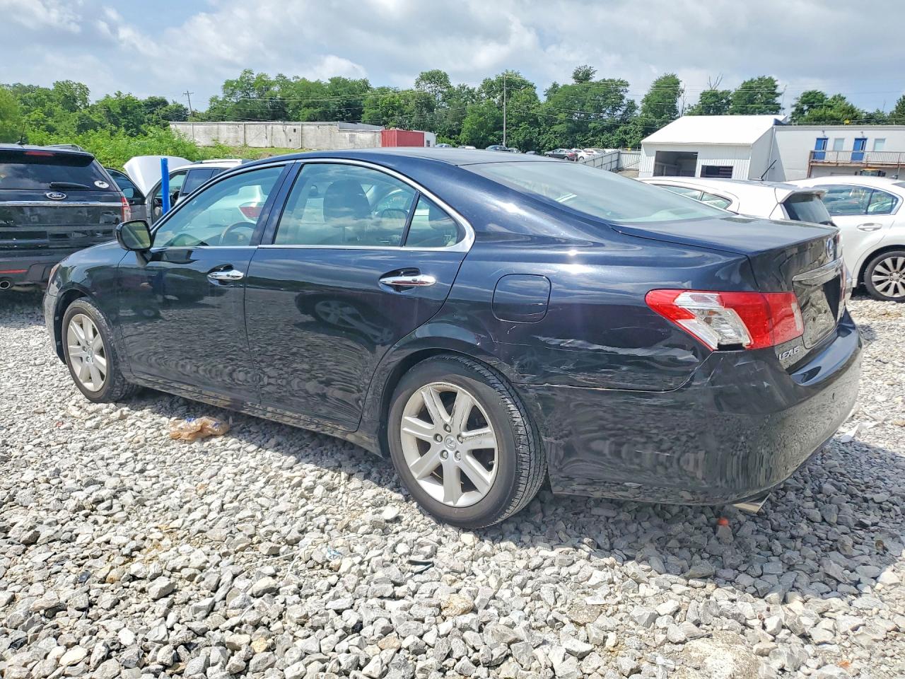 2007 Lexus Es 350 Black vin: JTHBJ46G172072095