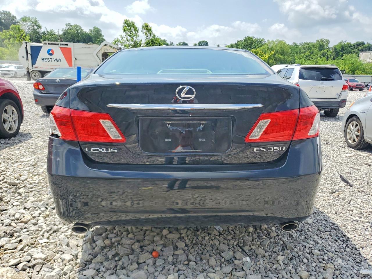2007 Lexus Es 350 Black vin: JTHBJ46G172072095