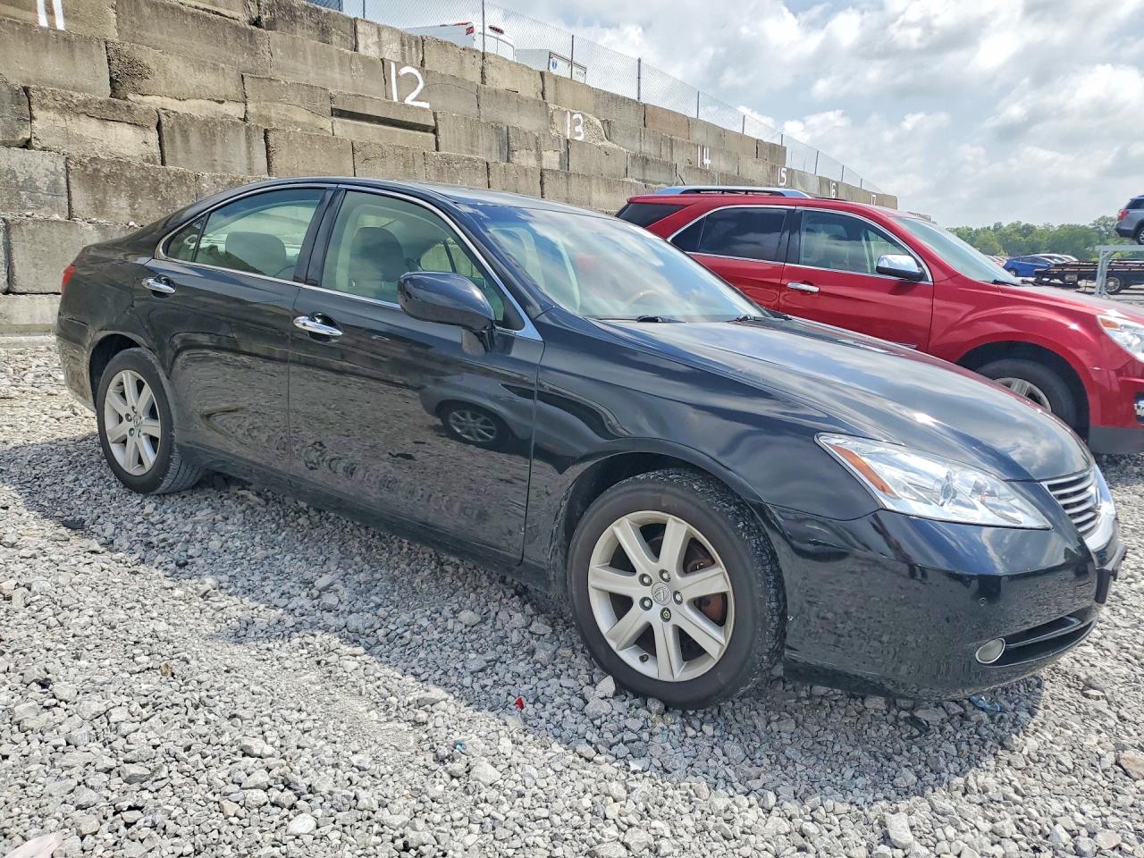 2007 Lexus Es 350 Black vin: JTHBJ46G172072095
