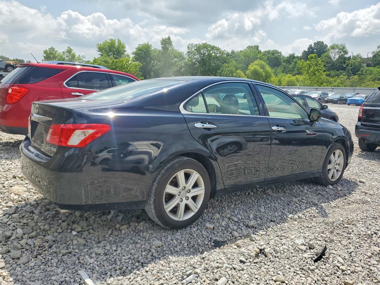 2007 Lexus Es 350 Black vin: JTHBJ46G172072095