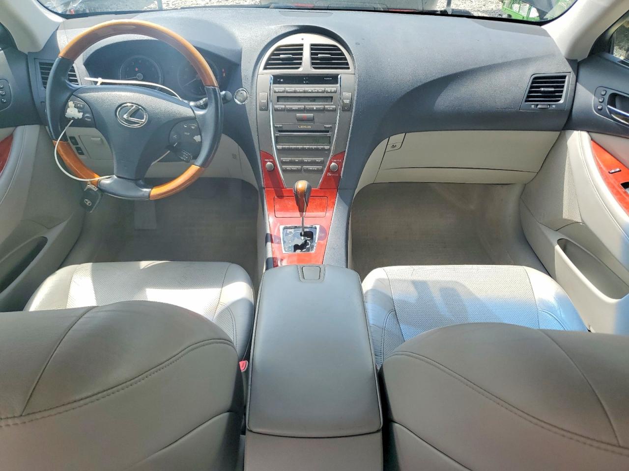 2007 Lexus Es 350 Black vin: JTHBJ46G172072095