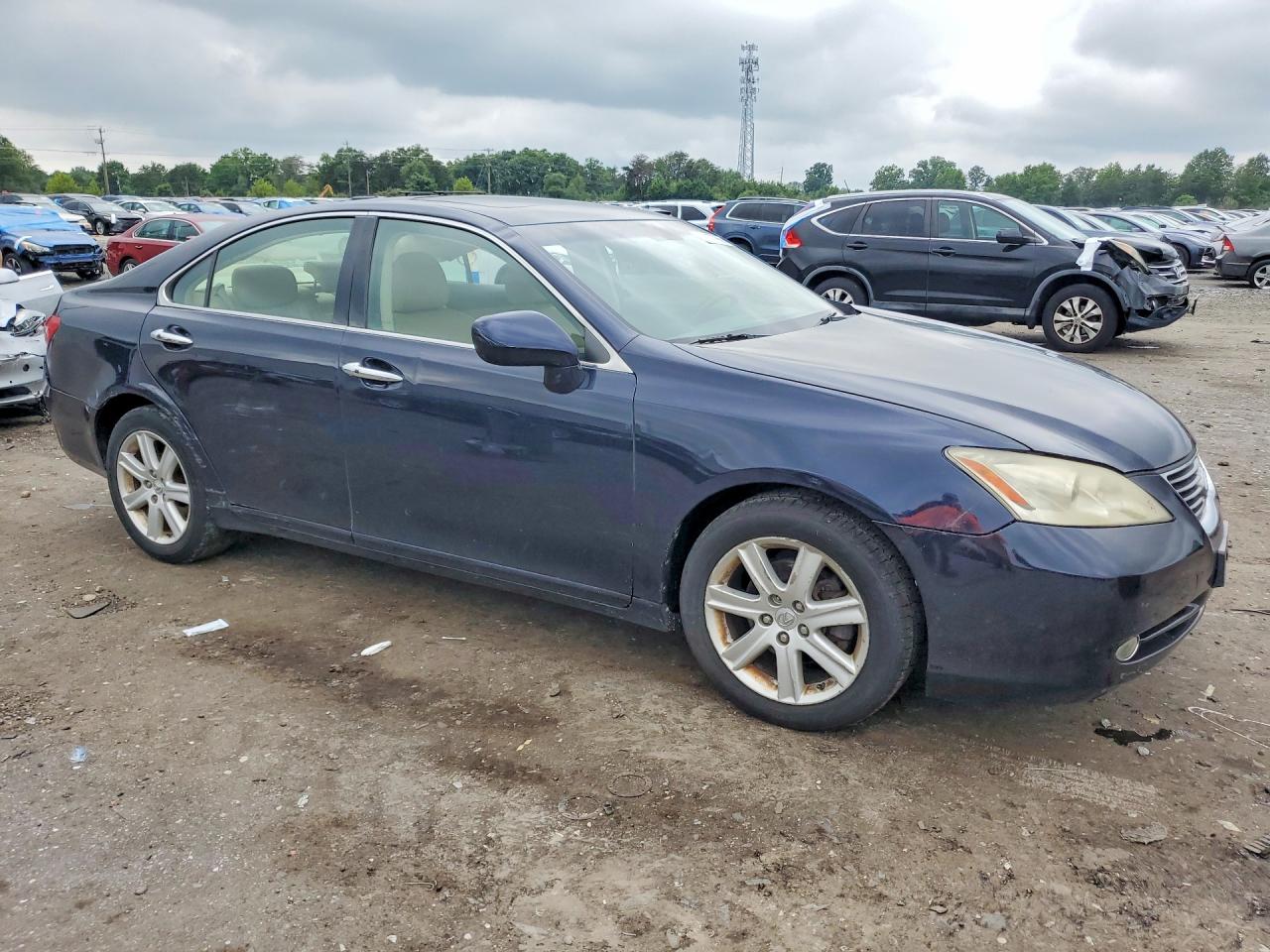 2007 Lexus Es 350 Blue vin: JTHBJ46G172079418