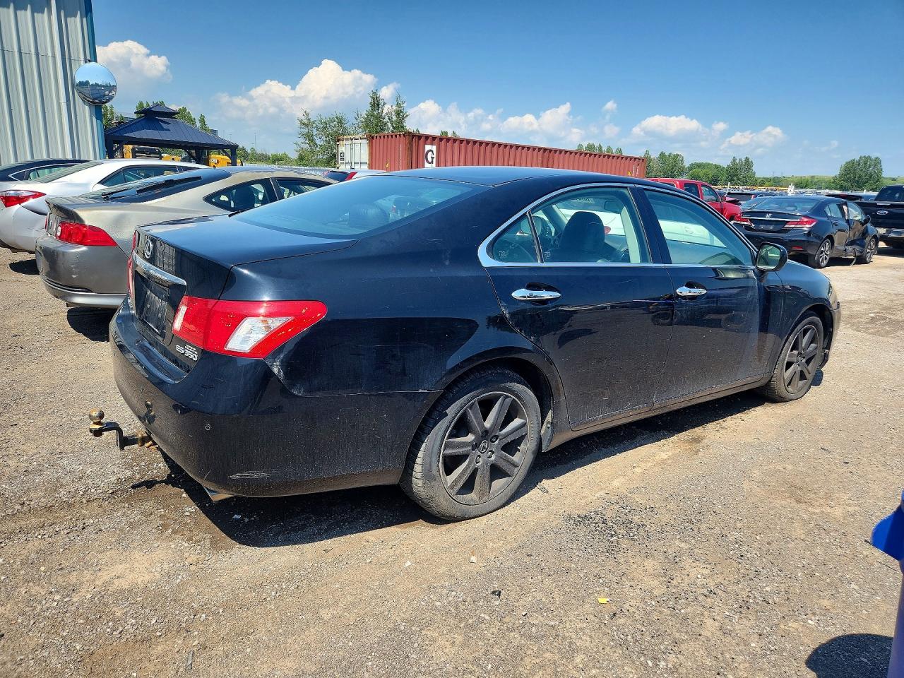 2007 Lexus Es 350 Black vin: JTHBJ46G172085963