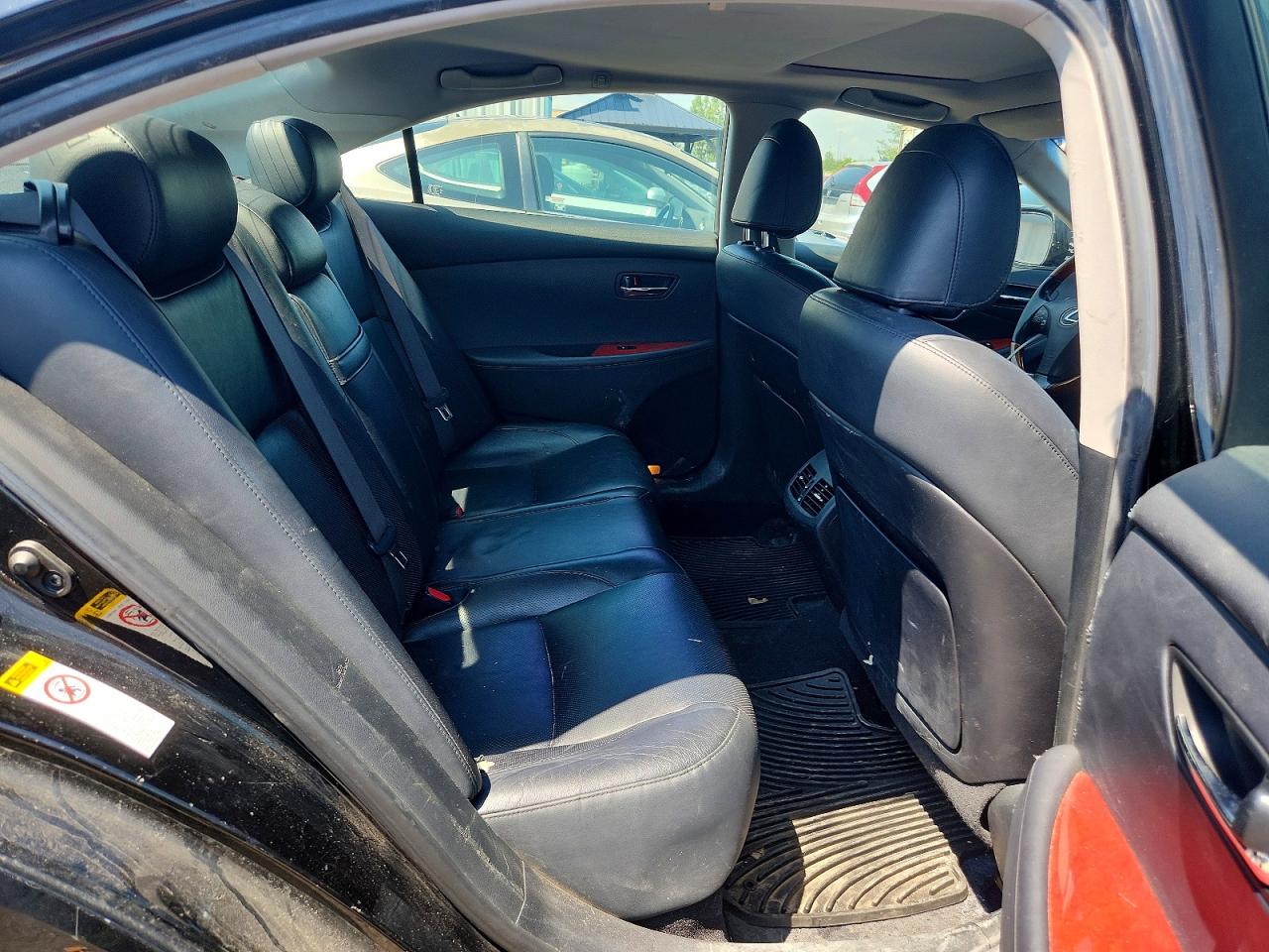 2007 Lexus Es 350 Black vin: JTHBJ46G172085963