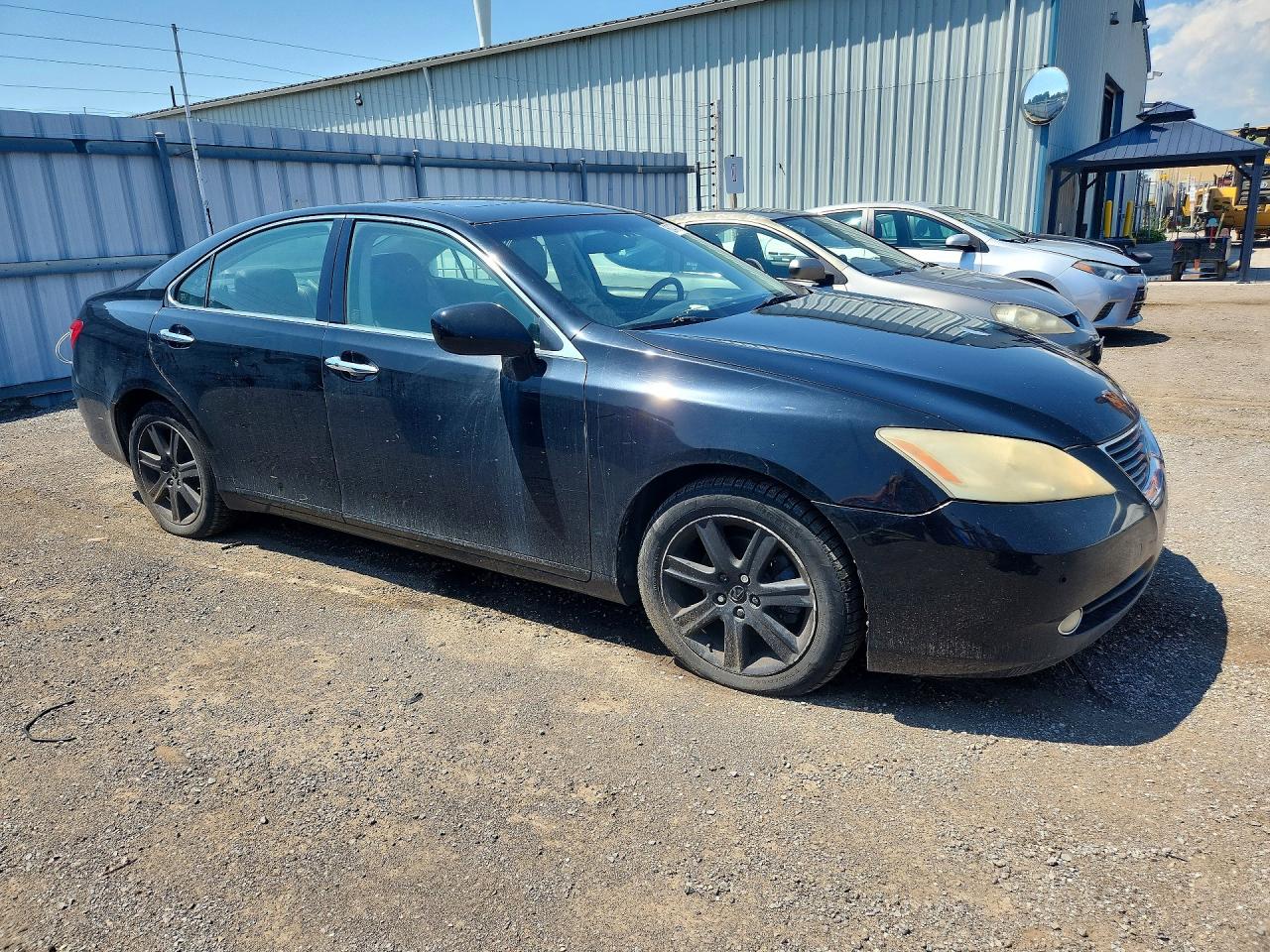 2007 Lexus Es 350 Black vin: JTHBJ46G172085963
