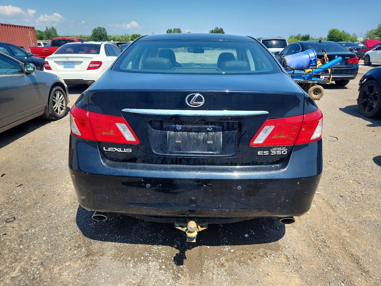 2007 Lexus Es 350 Black vin: JTHBJ46G172085963