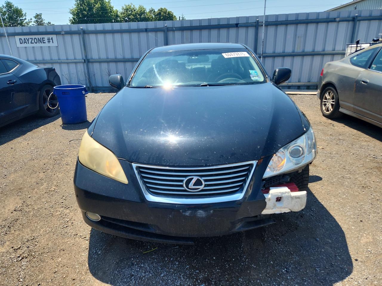 2007 Lexus Es 350 Black vin: JTHBJ46G172085963