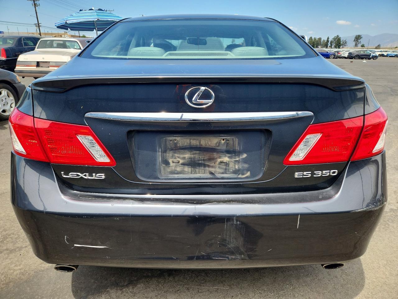 2007 Lexus Es 350 Black vin: JTHBJ46G172105645