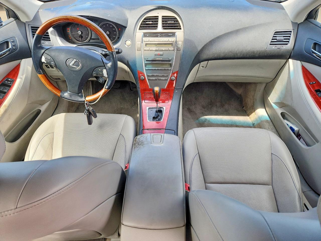 2007 Lexus Es 350 Black vin: JTHBJ46G172105645