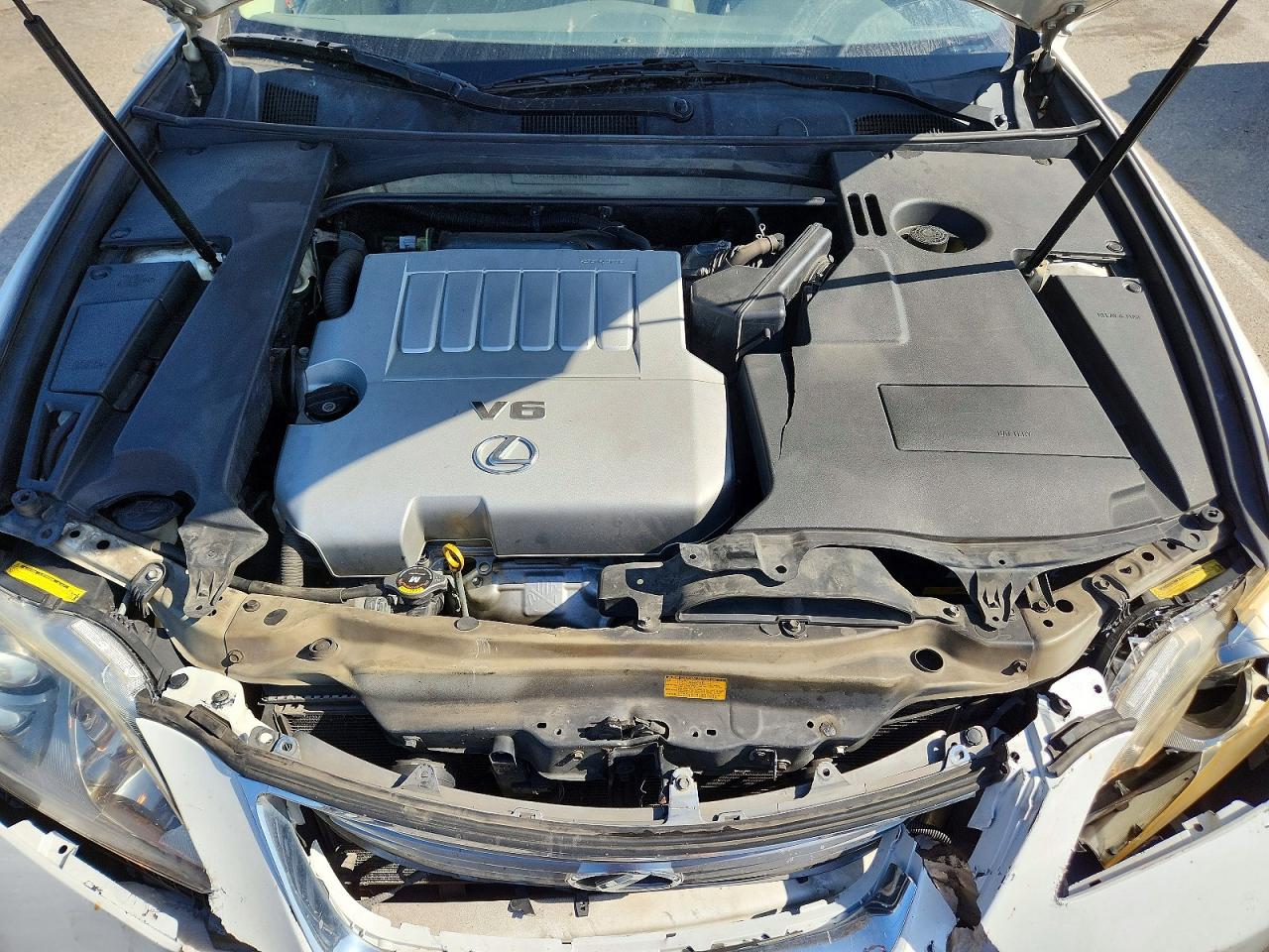 2007 Lexus Es 350 White vin: JTHBJ46G172119822
