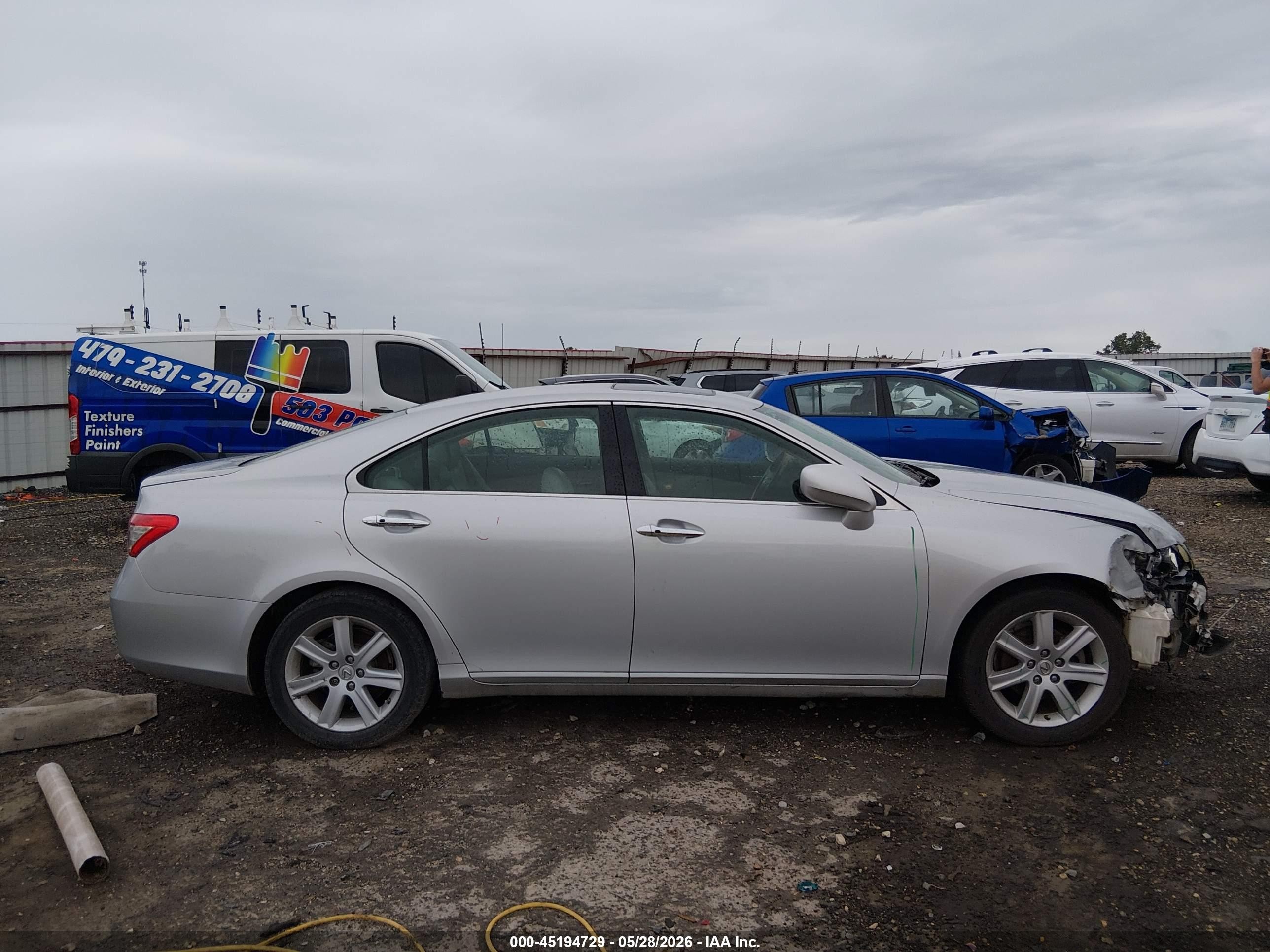 2007 Lexus Es 350   Silver vin: JTHBJ46G172120498