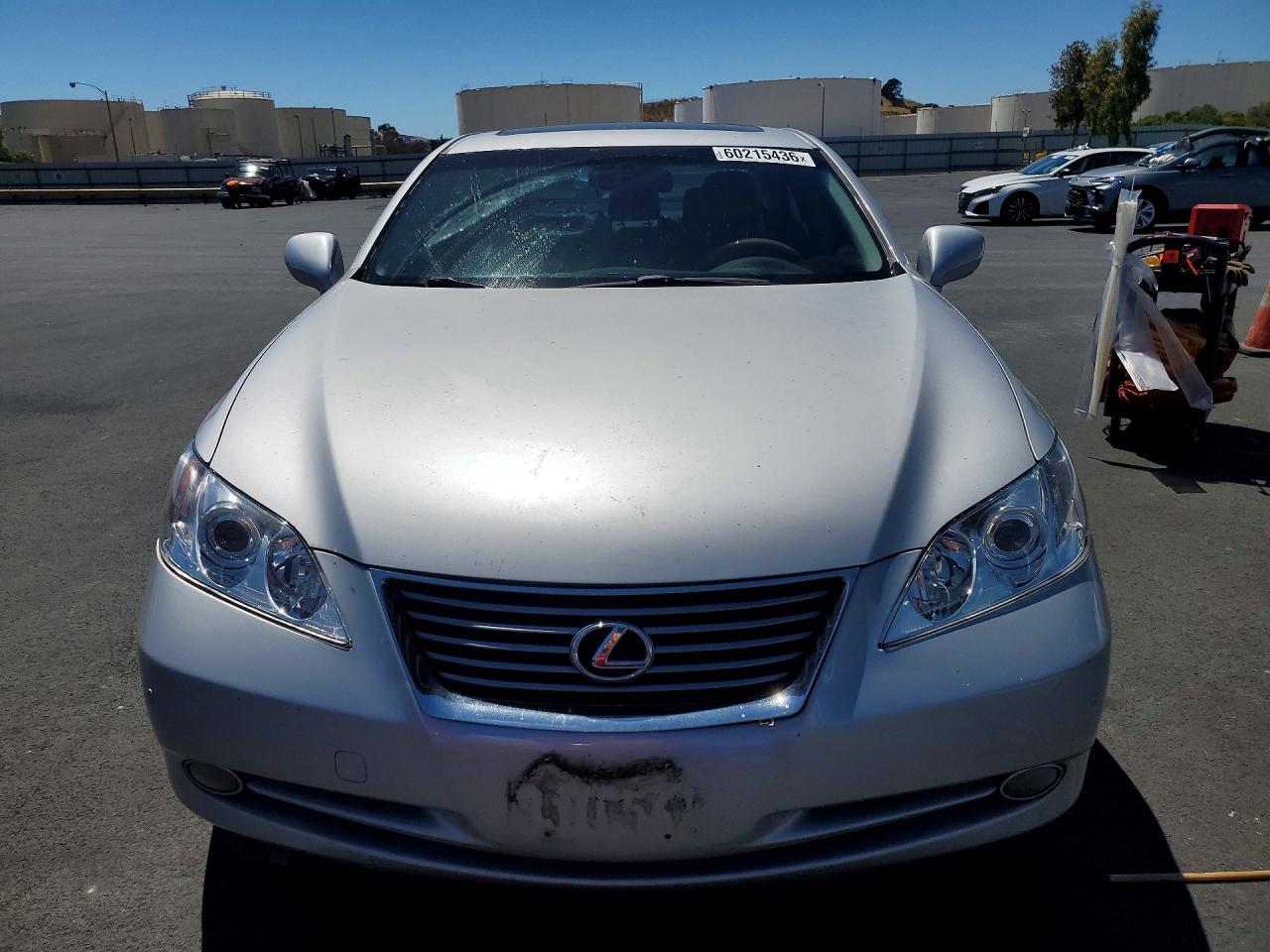 2007 Lexus Es 350 Silver vin: JTHBJ46G172125782