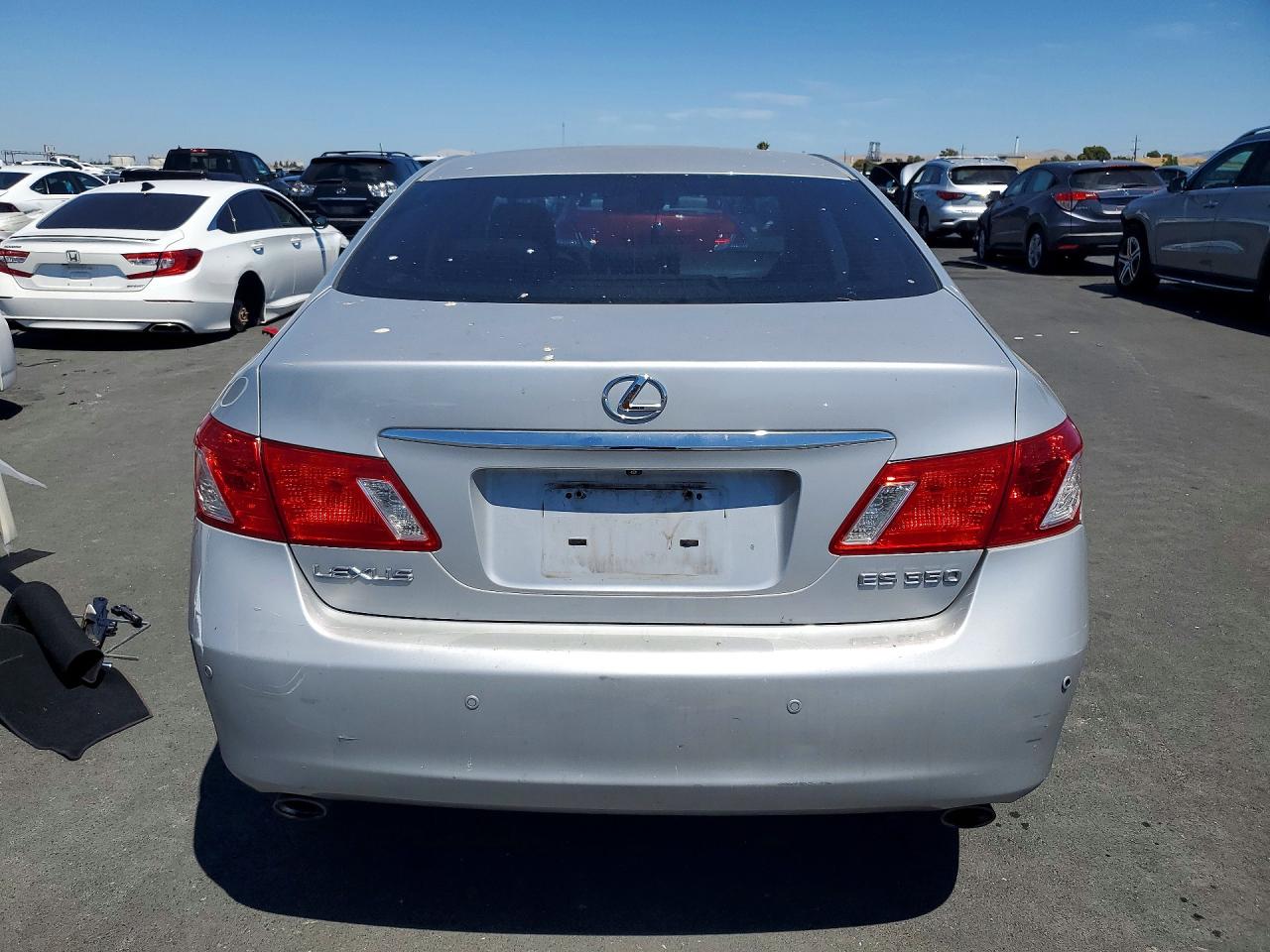 2007 Lexus Es 350 Silver vin: JTHBJ46G172125782