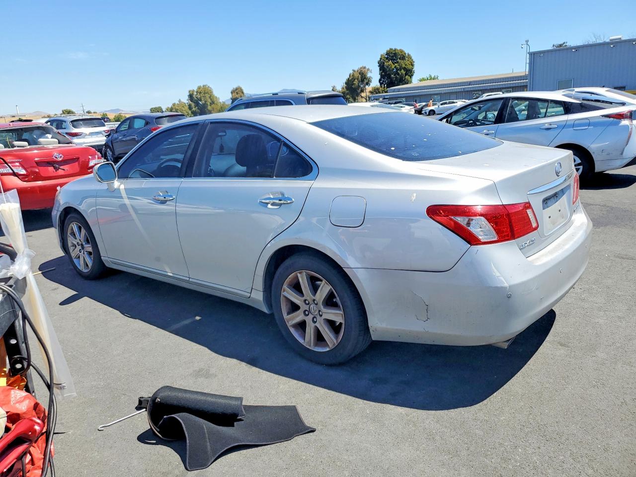 2007 Lexus Es 350 Silver vin: JTHBJ46G172125782