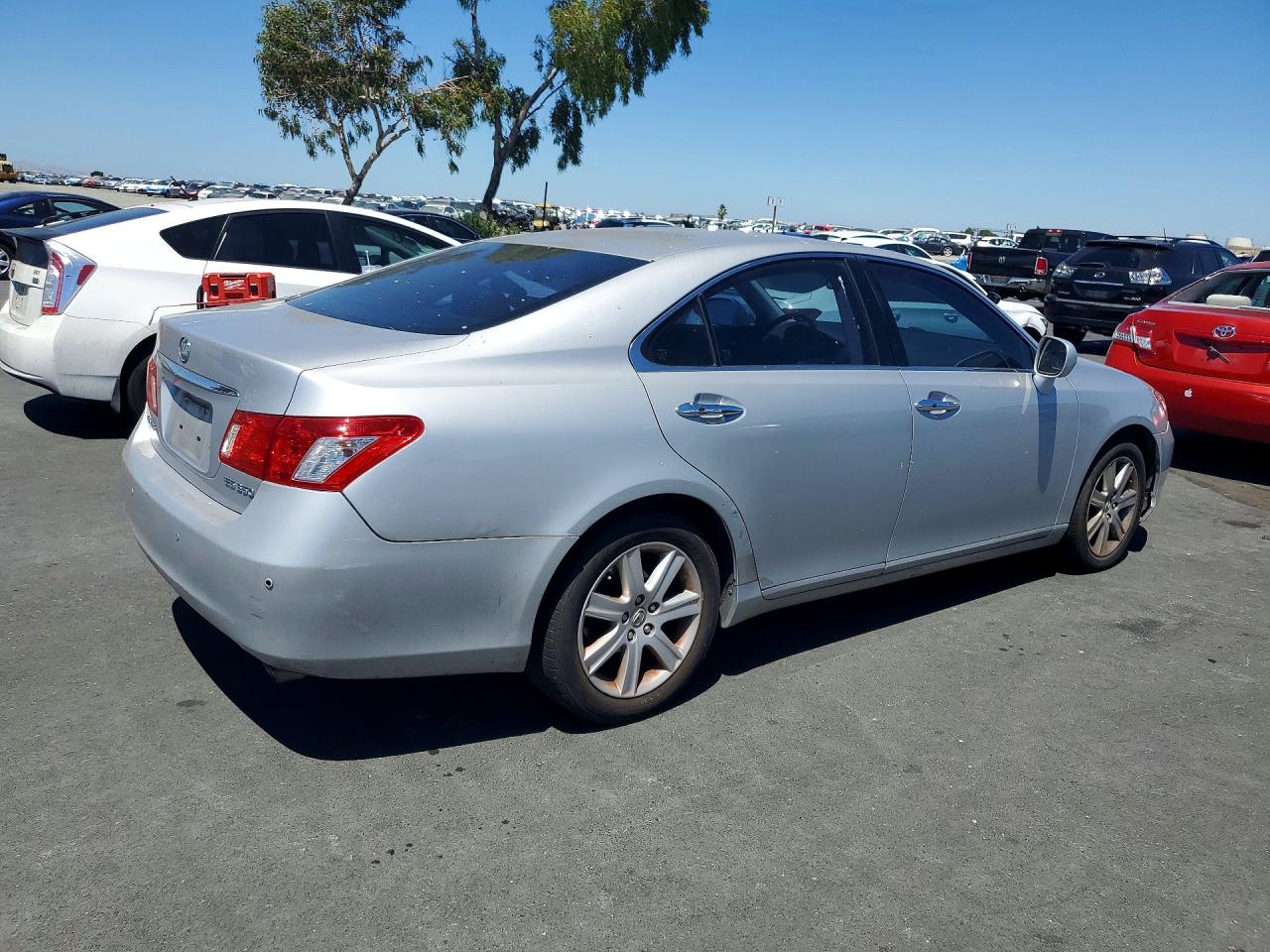 2007 Lexus Es 350 Silver vin: JTHBJ46G172125782