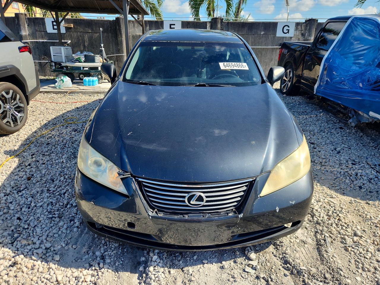 2007 Lexus Es 350 Gray vin: JTHBJ46G172132585