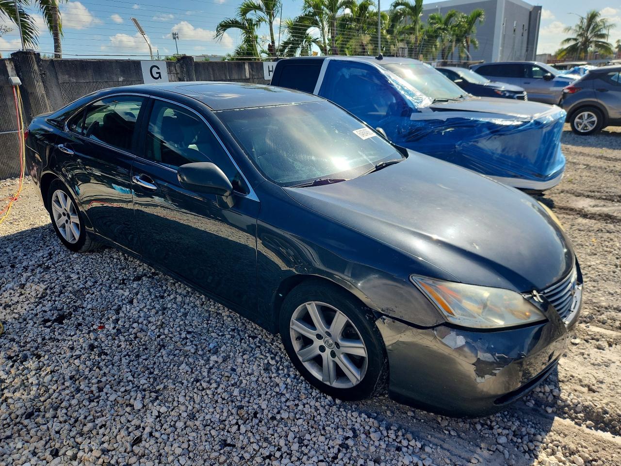 2007 Lexus Es 350 Gray vin: JTHBJ46G172132585