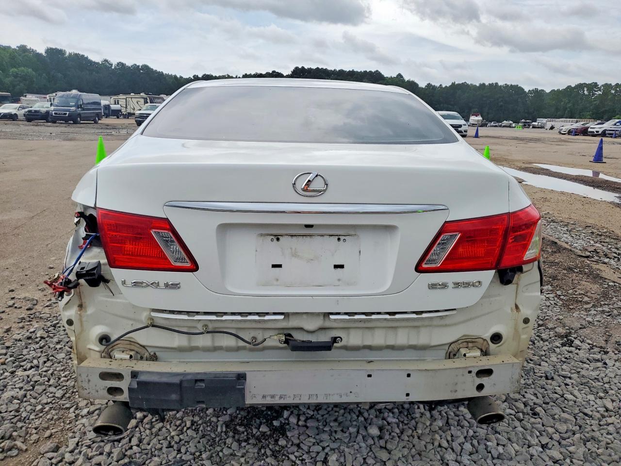 2007 Lexus Es 350 Белый vin: JTHBJ46G172135390